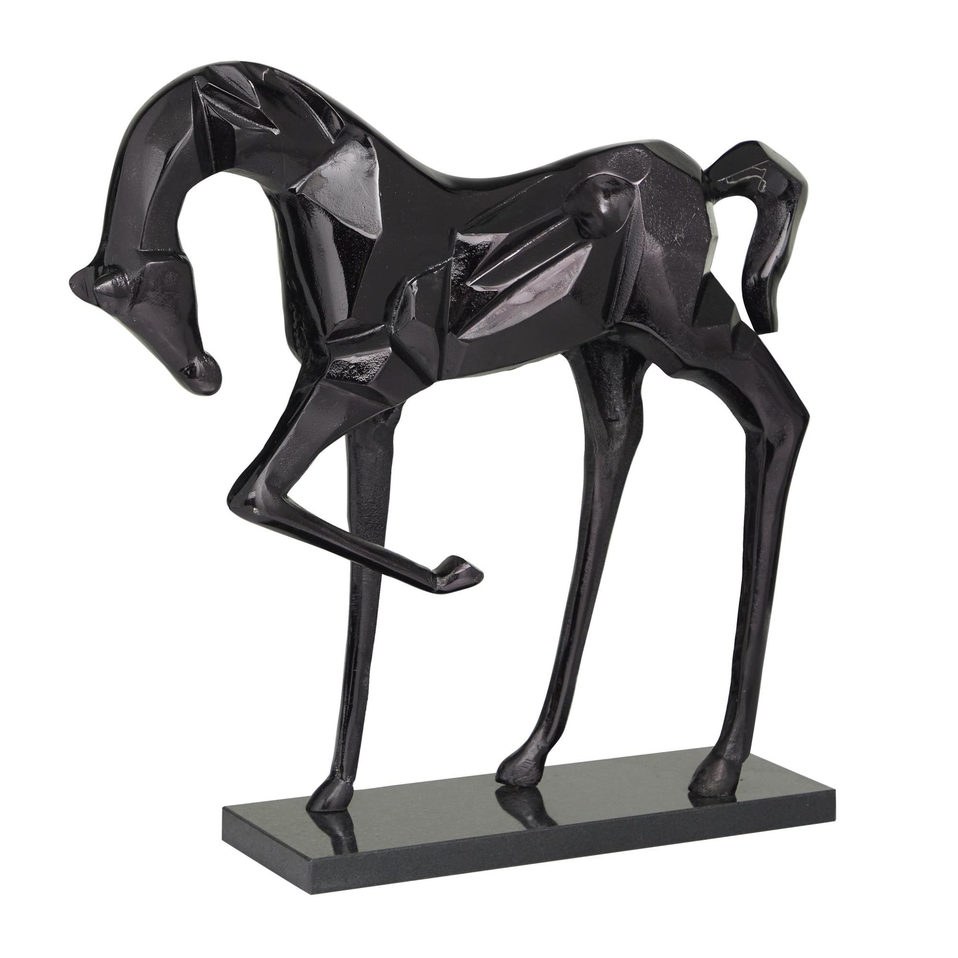 Horse Aluminum Metal Decorative Sculpture
