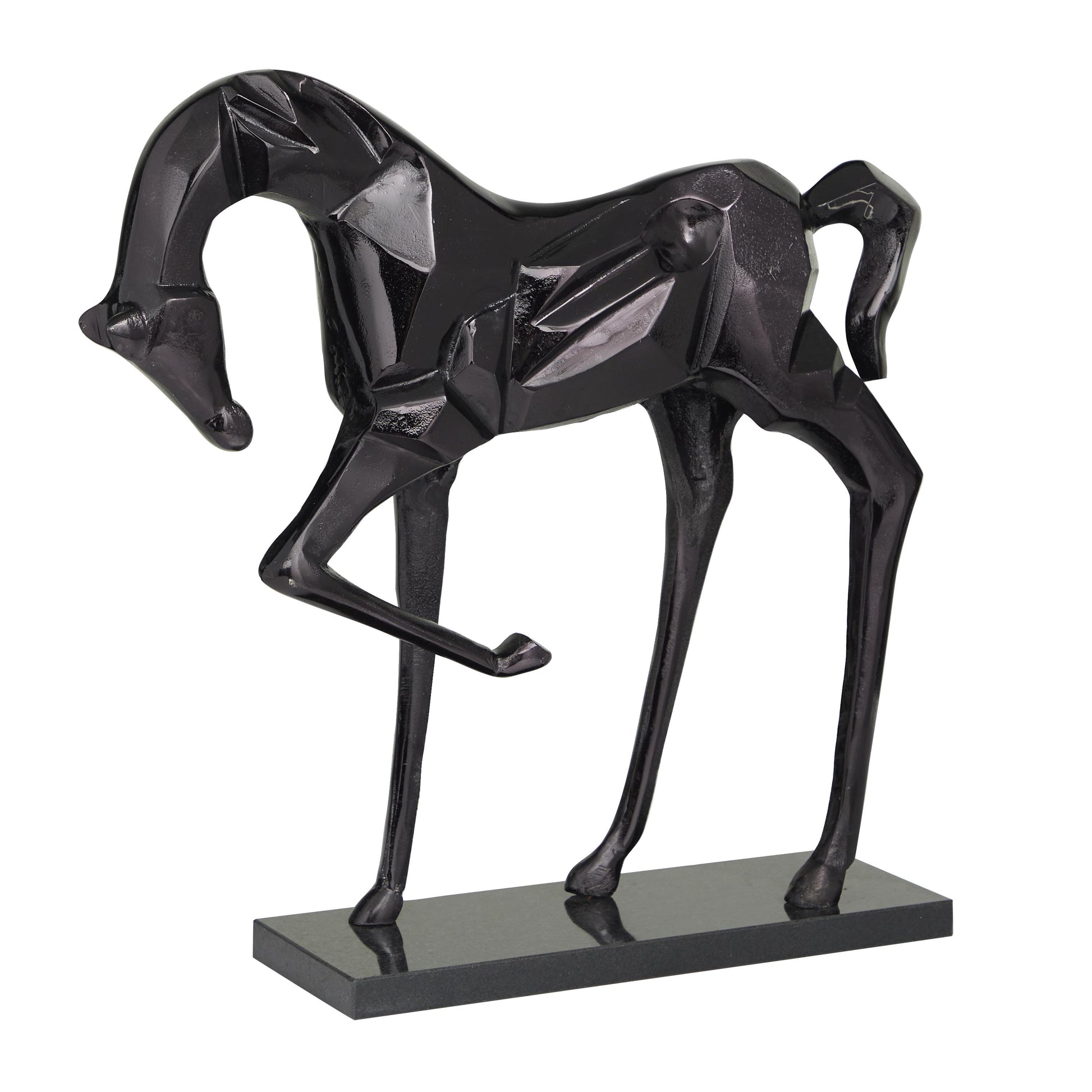 Horse Aluminum Metal Decorative Sculpture