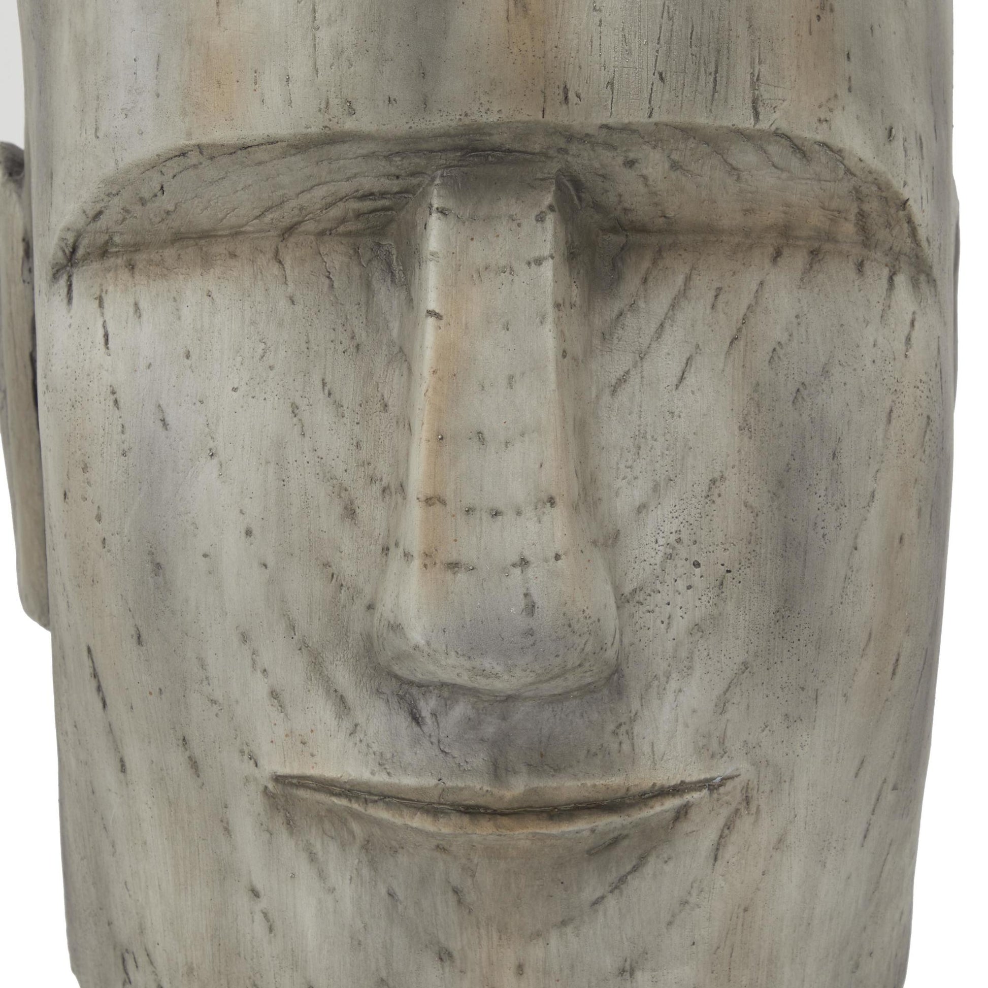 Face Magnesium Oxide Easter Island Indoor Outdoor Planter