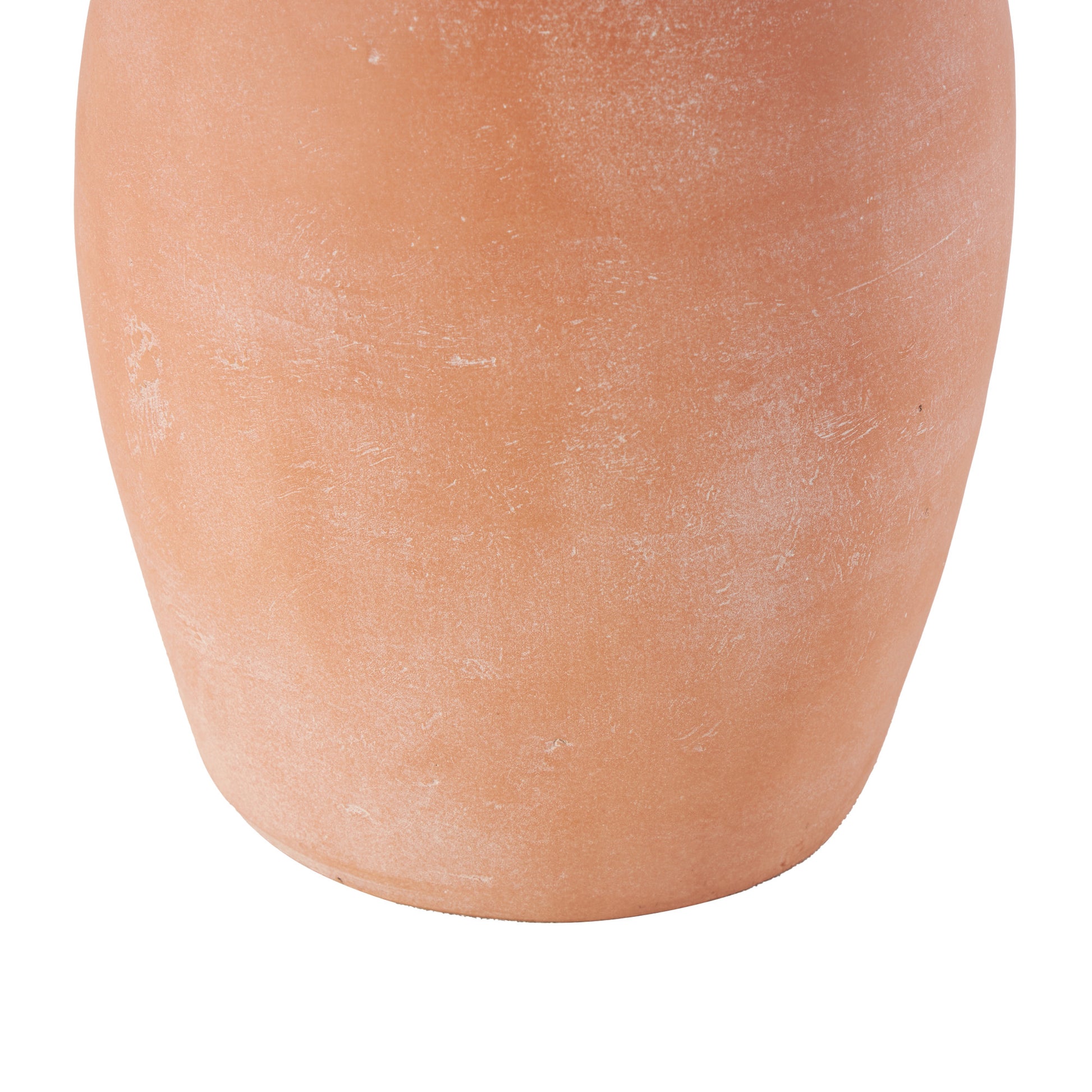 Pink Ceramic Terracotta Jug Decorative Vase with Handles