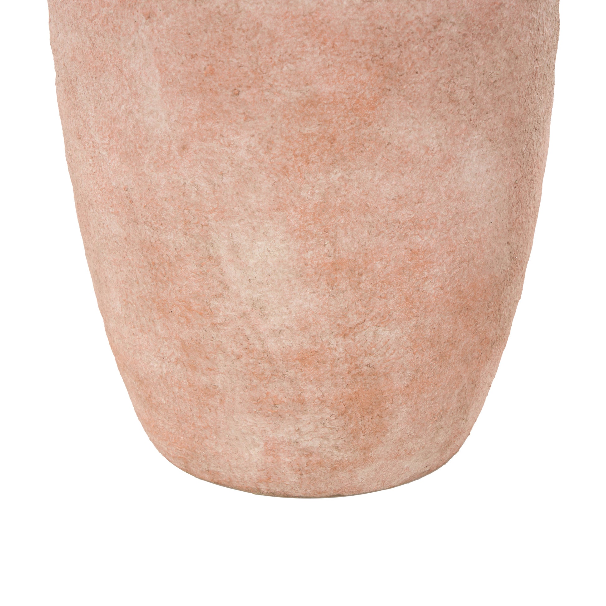 Pink Ceramic Antique Style Decorative Vase with Handles
