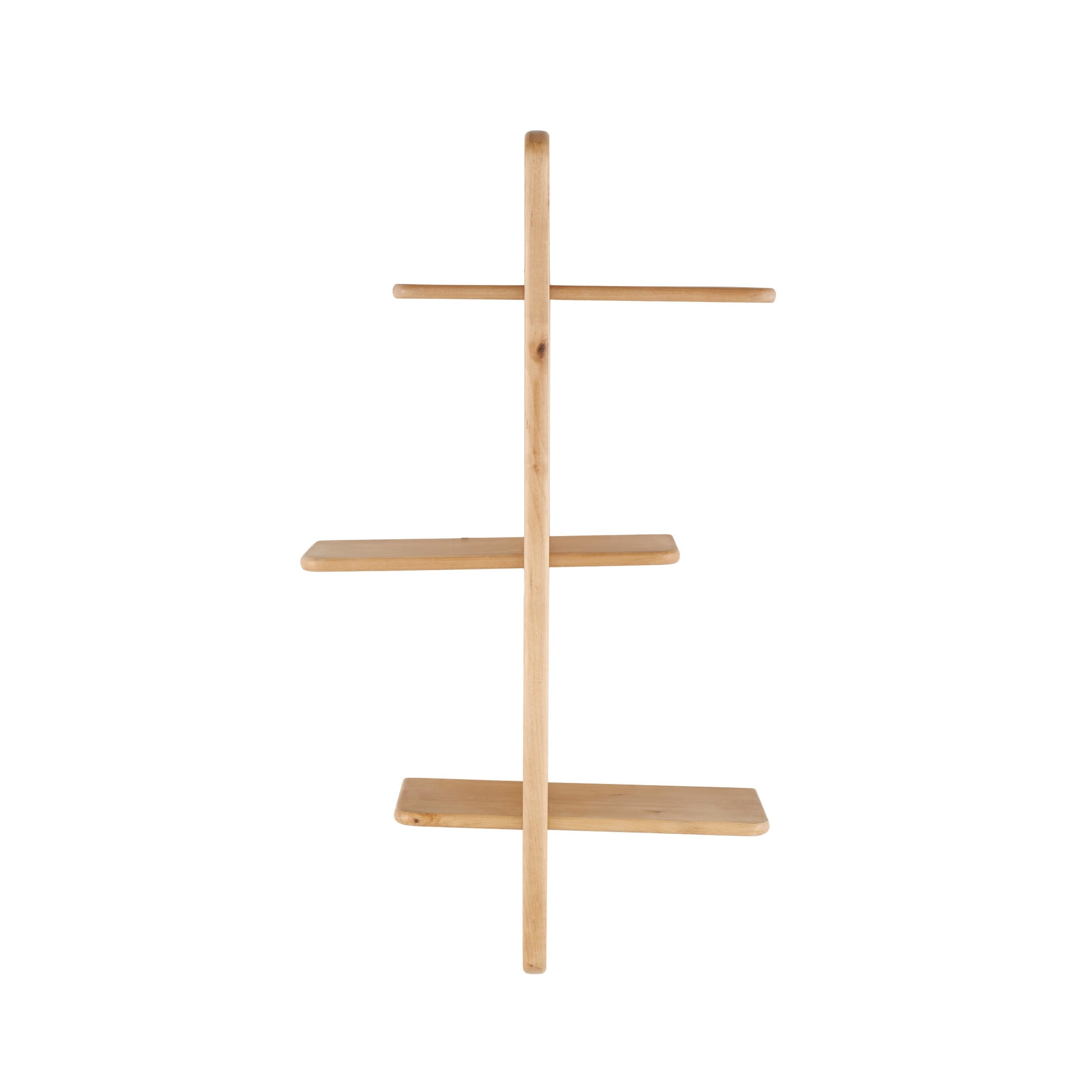 Wood Handmade 6 Shelf Room Wall Shelf