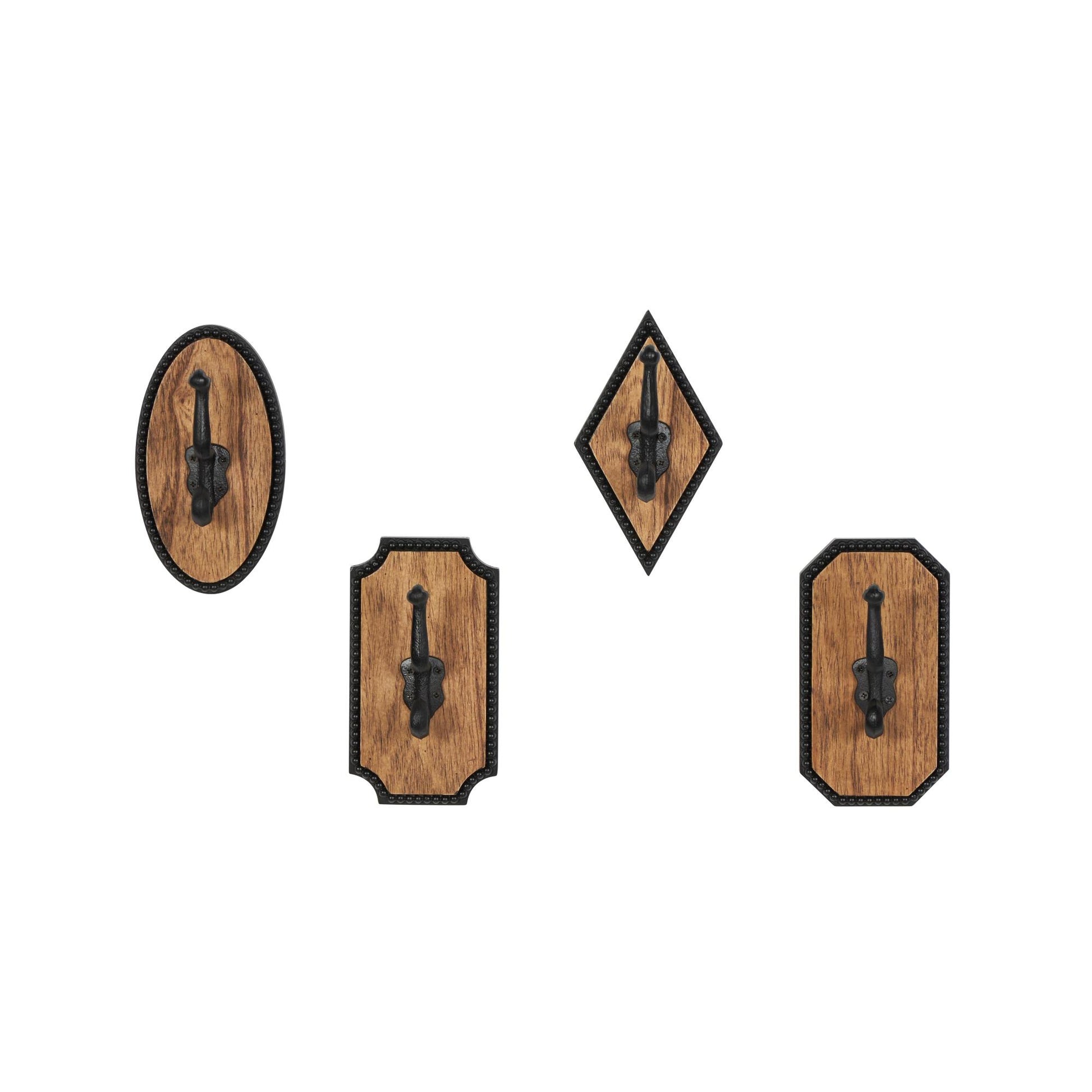 Brown Wooden Vintage Inspired Home Wall Hook