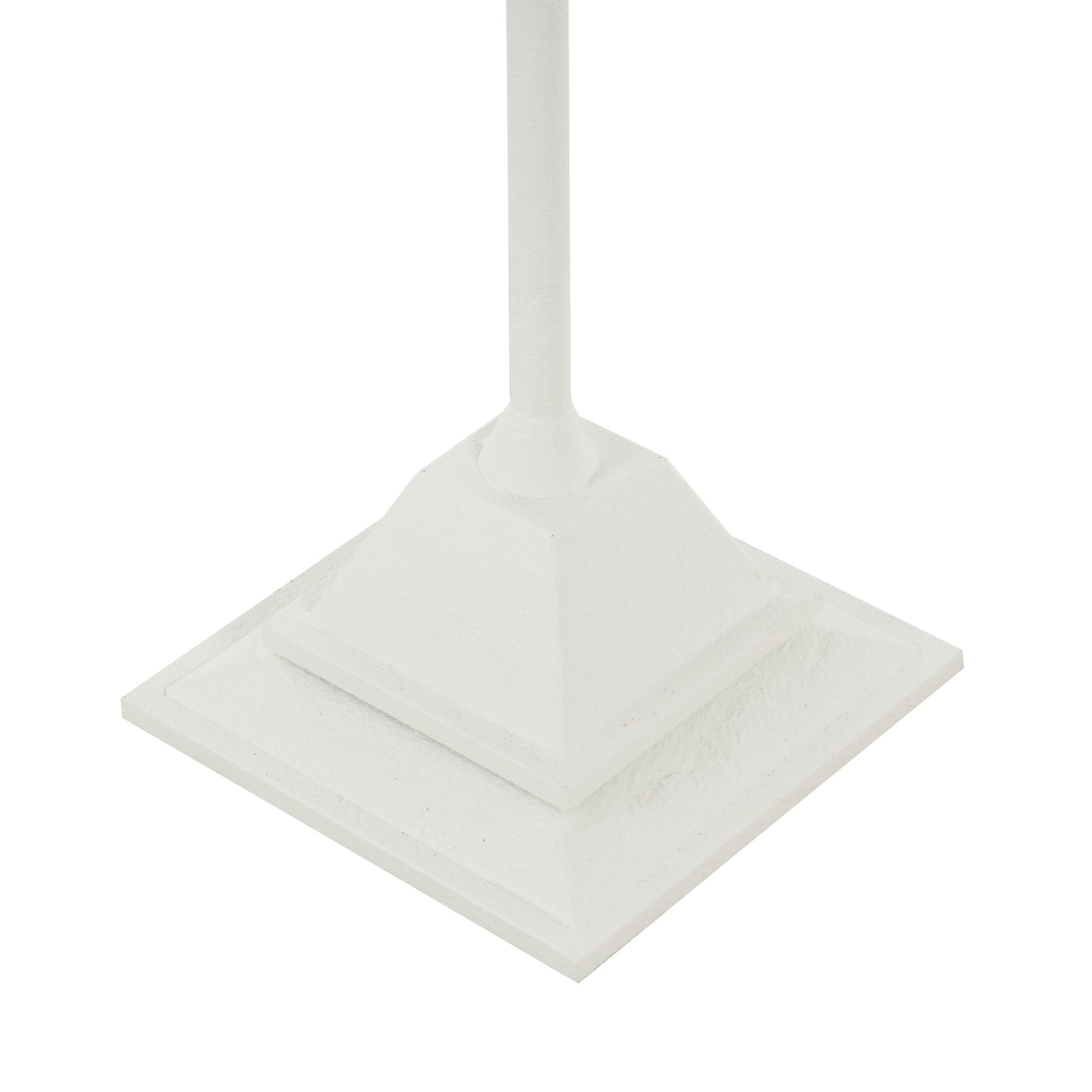 White Metal Taper 12 Slot Decorative Candelabra