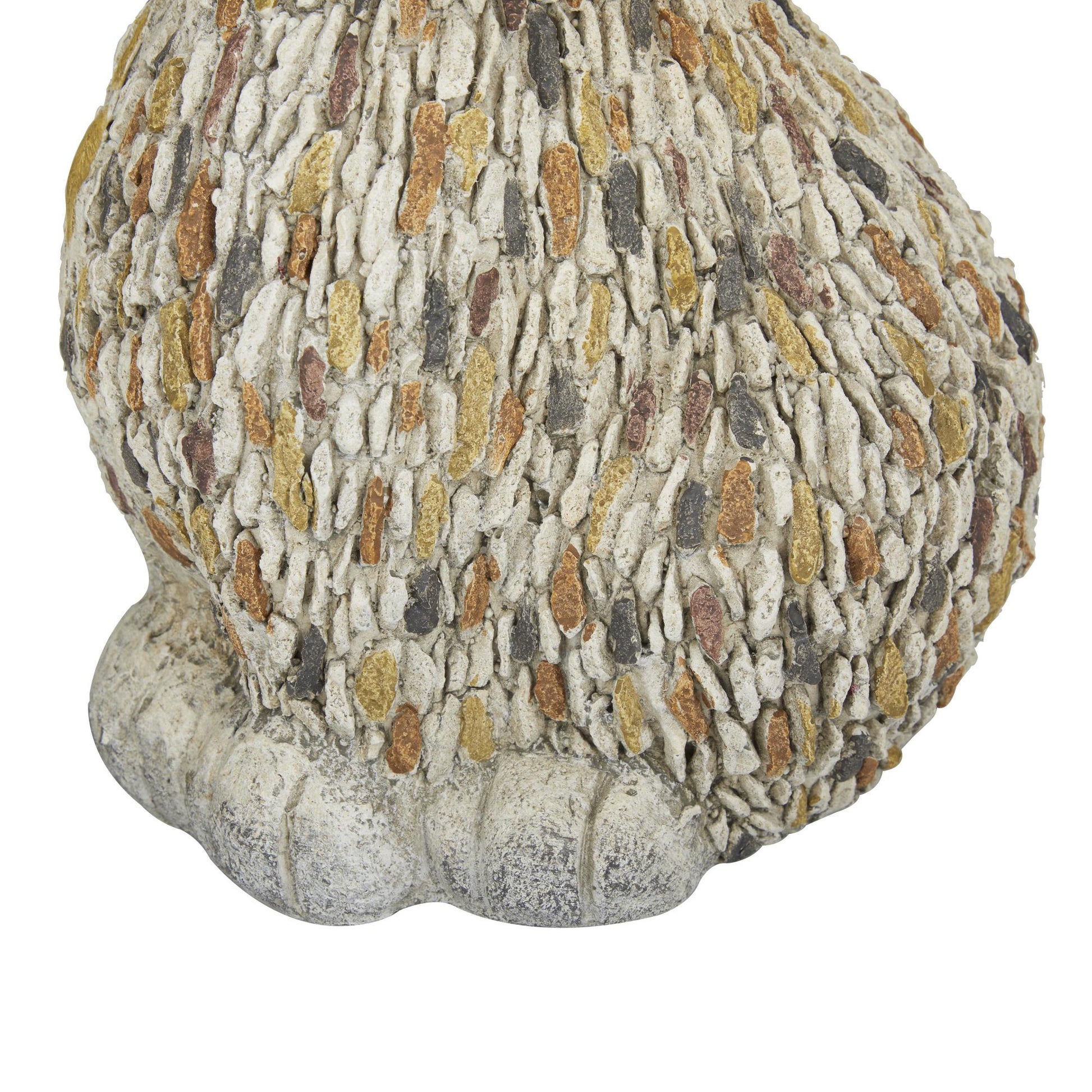 Dog White Polystone Indoor Outdoor Decorative Garden Sculpture