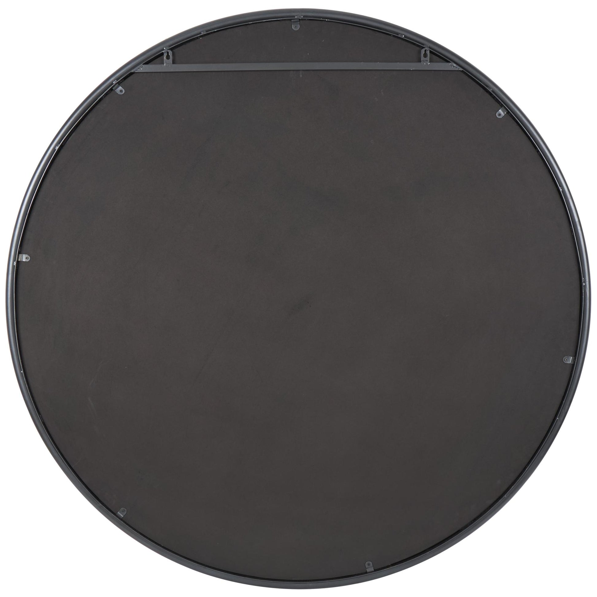 Metal Room Wall Mirror with Gold Inner Frame