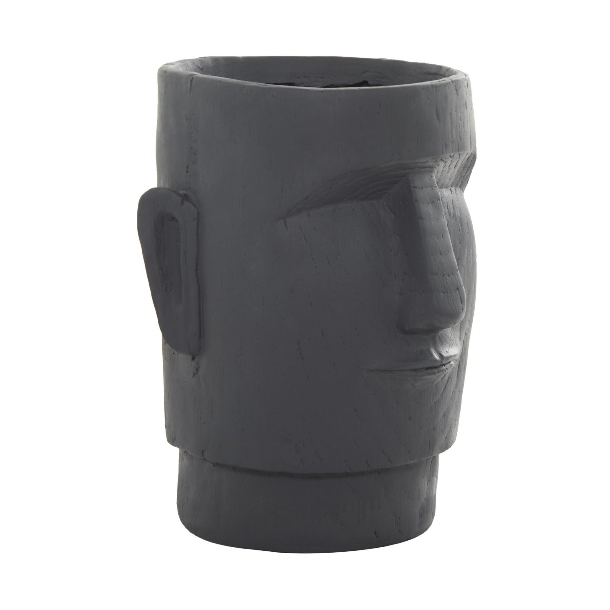 Face Magnesium Oxide Easter Island Indoor Outdoor Planter