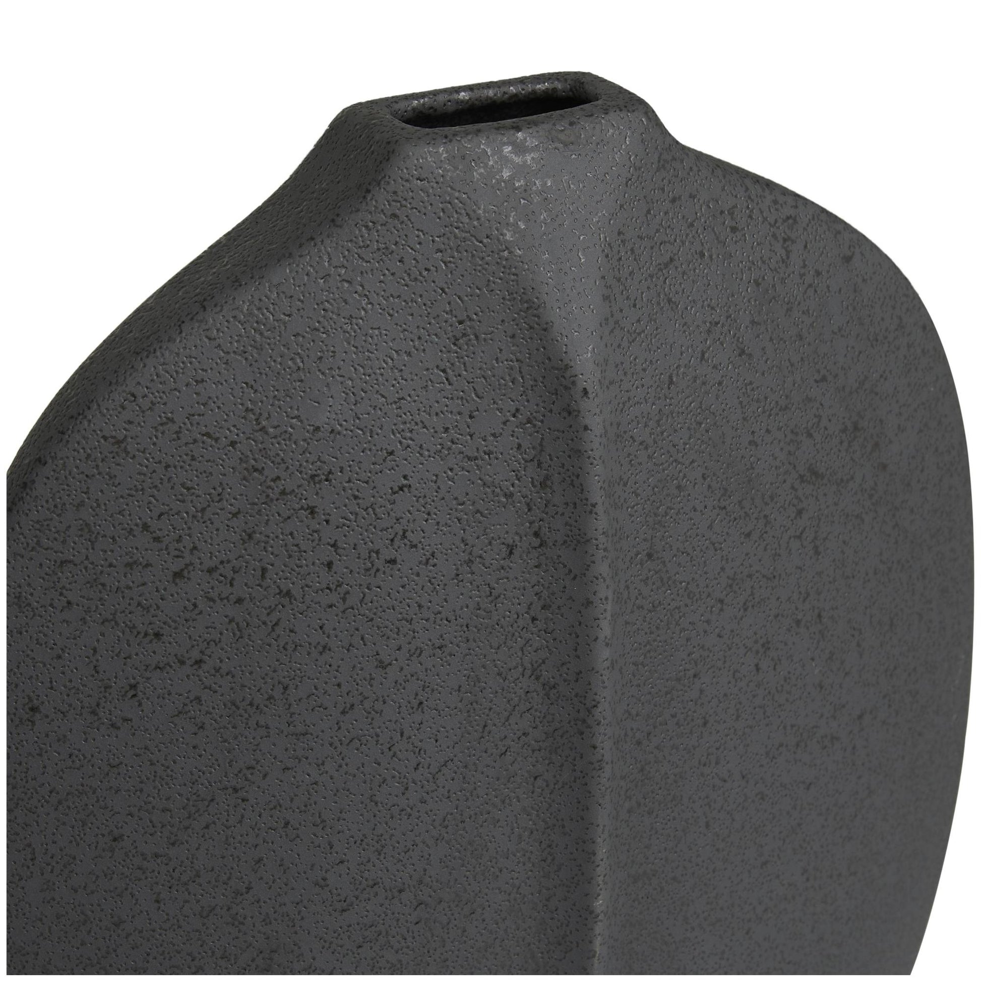 CosmoLiving by Cosmopolitan Set of 2 Abstract Ceramic Textured Decorative Vase