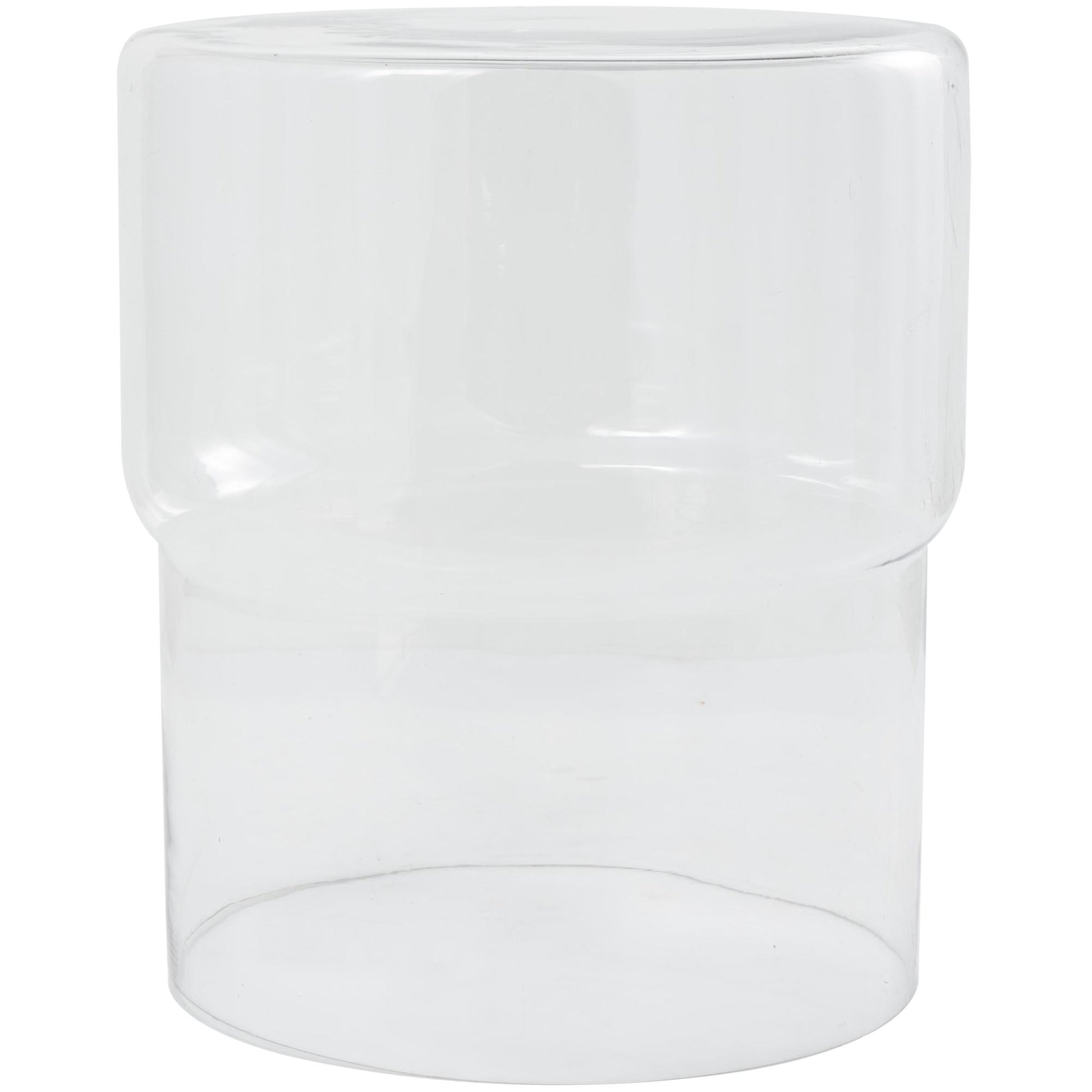 Glass Modern Side End Accent Table