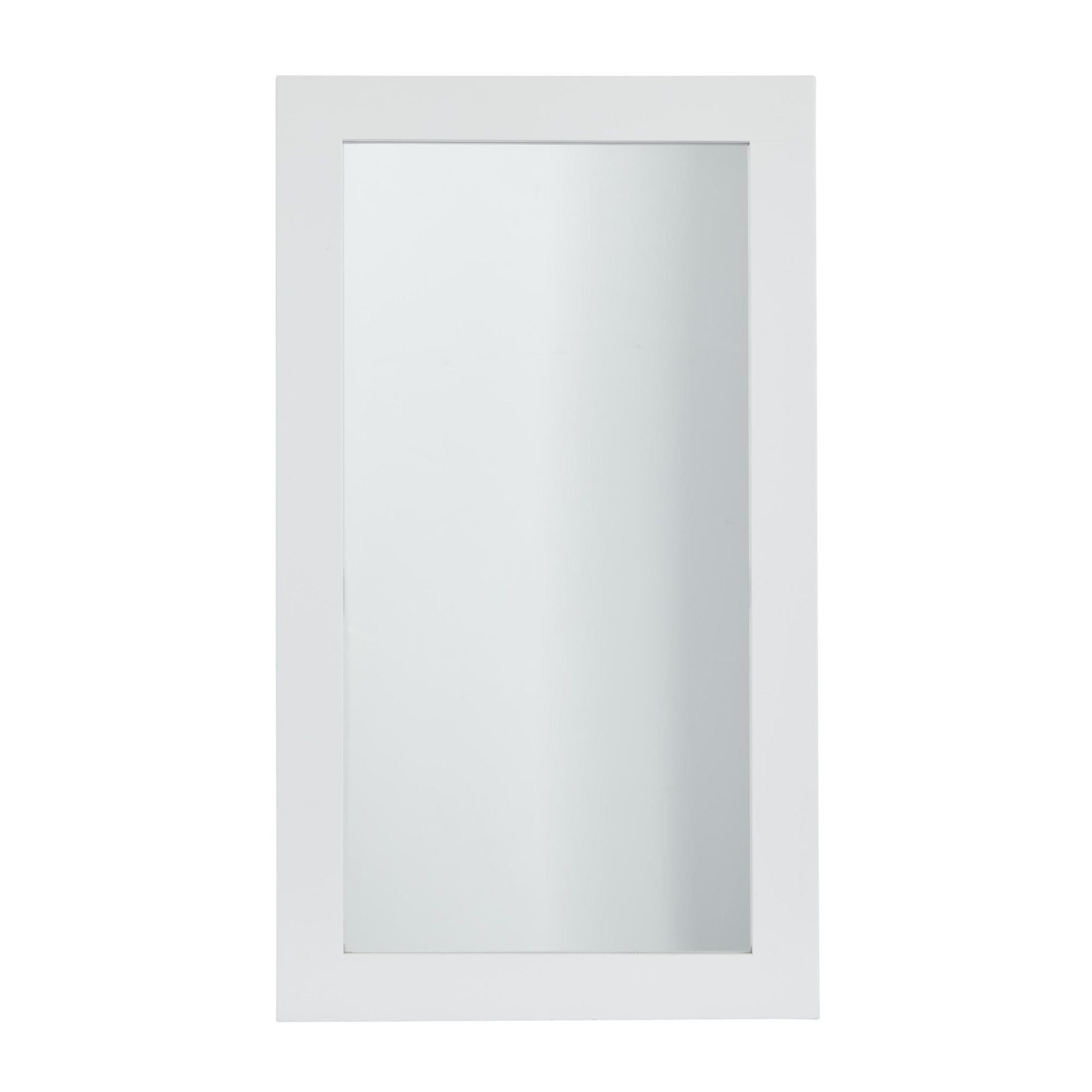 Wooden Minimalistic Room Wall Mirror 24" x 1" x 42"