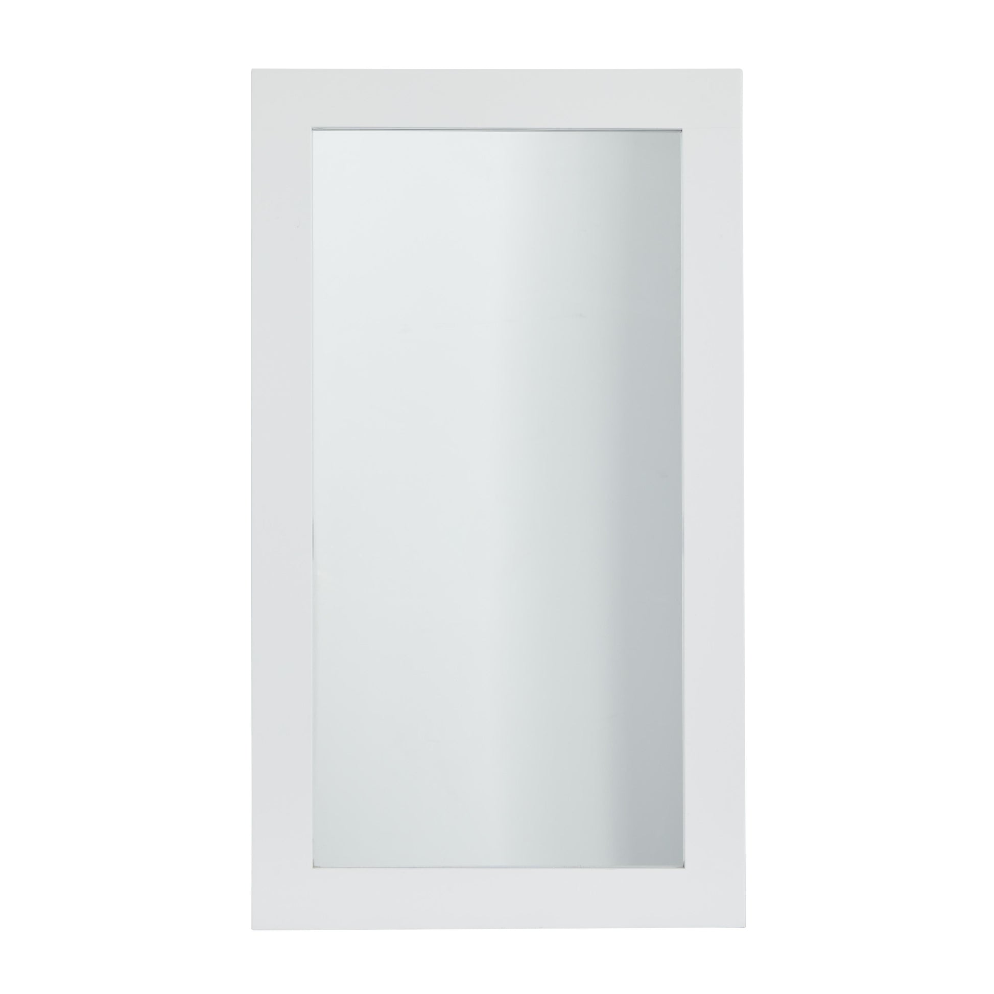 Wooden Minimalistic Room Wall Mirror 24" x 1" x 42"