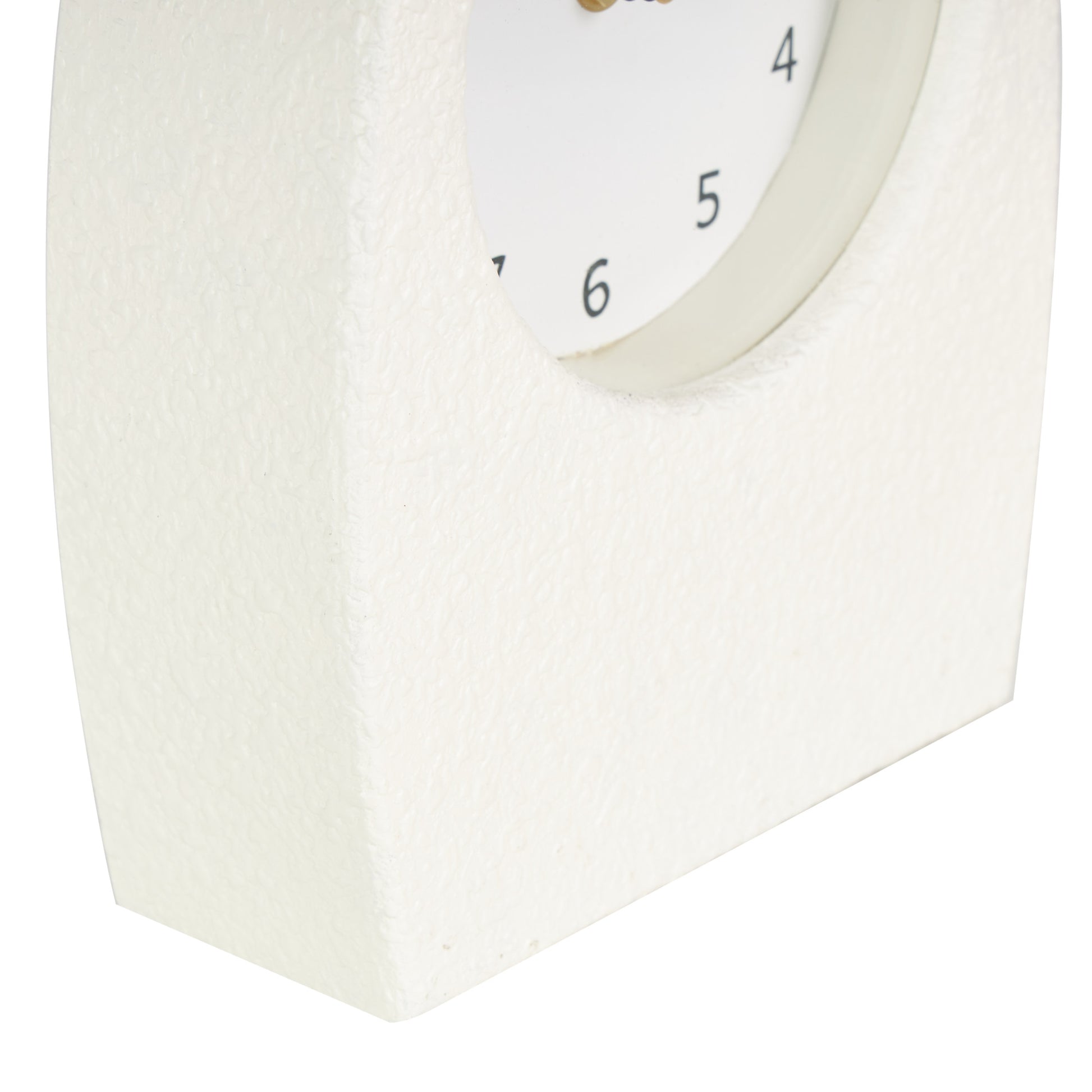 Set of 2 Multi Colored Wood Textured Decorative Clock with Gold Accents