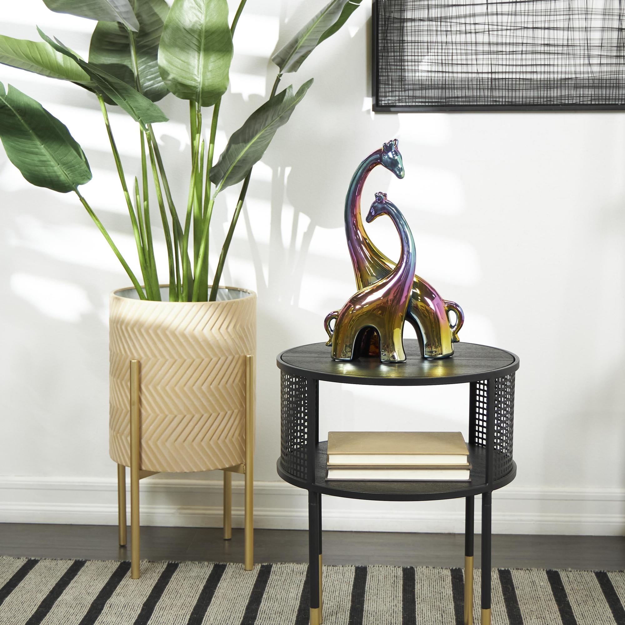 Giraffe Ceramic Decorative Sculpture