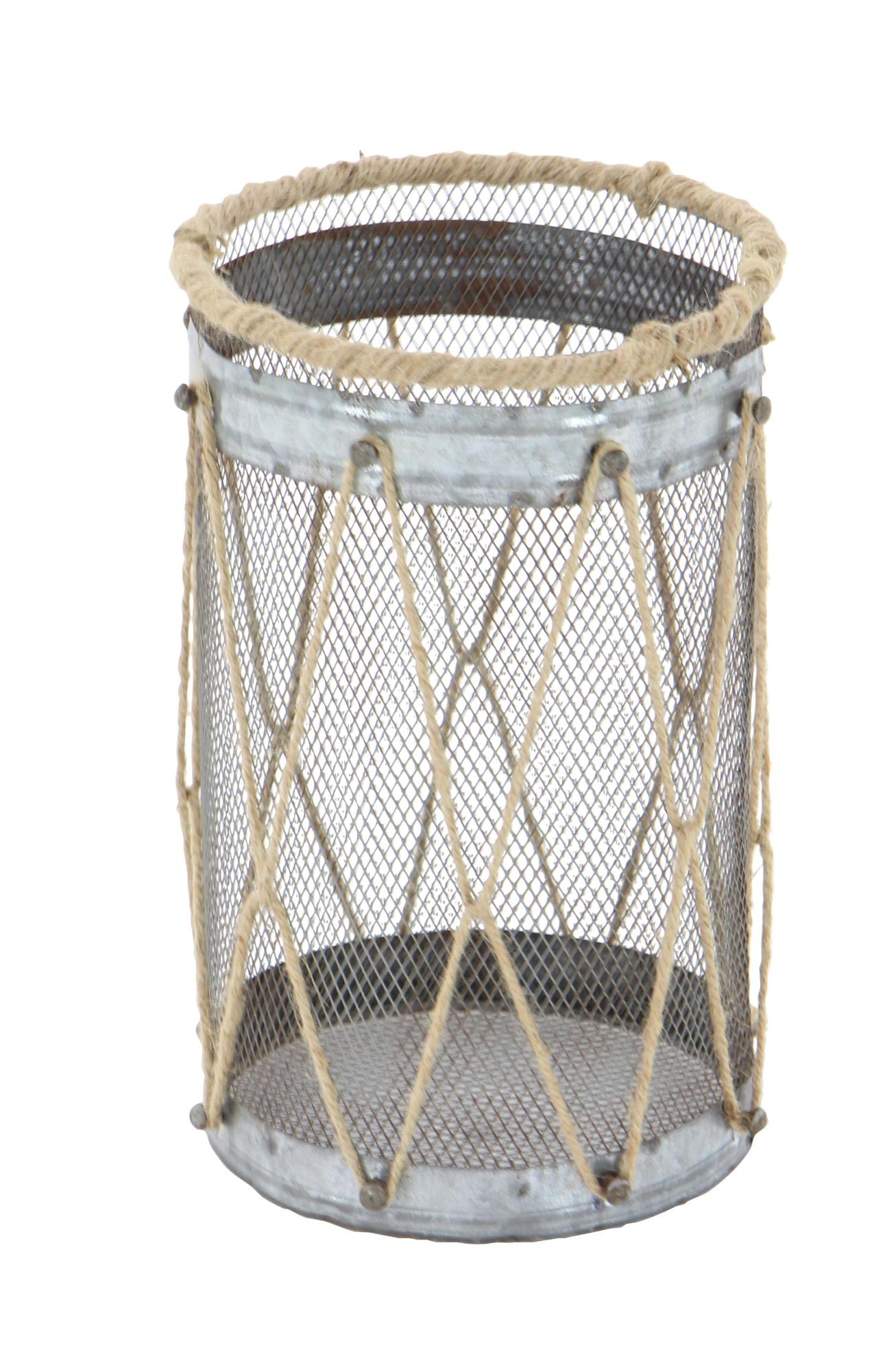 Set of 3 Silver Metal Decorative Indoor Outdoor Candle Lantern