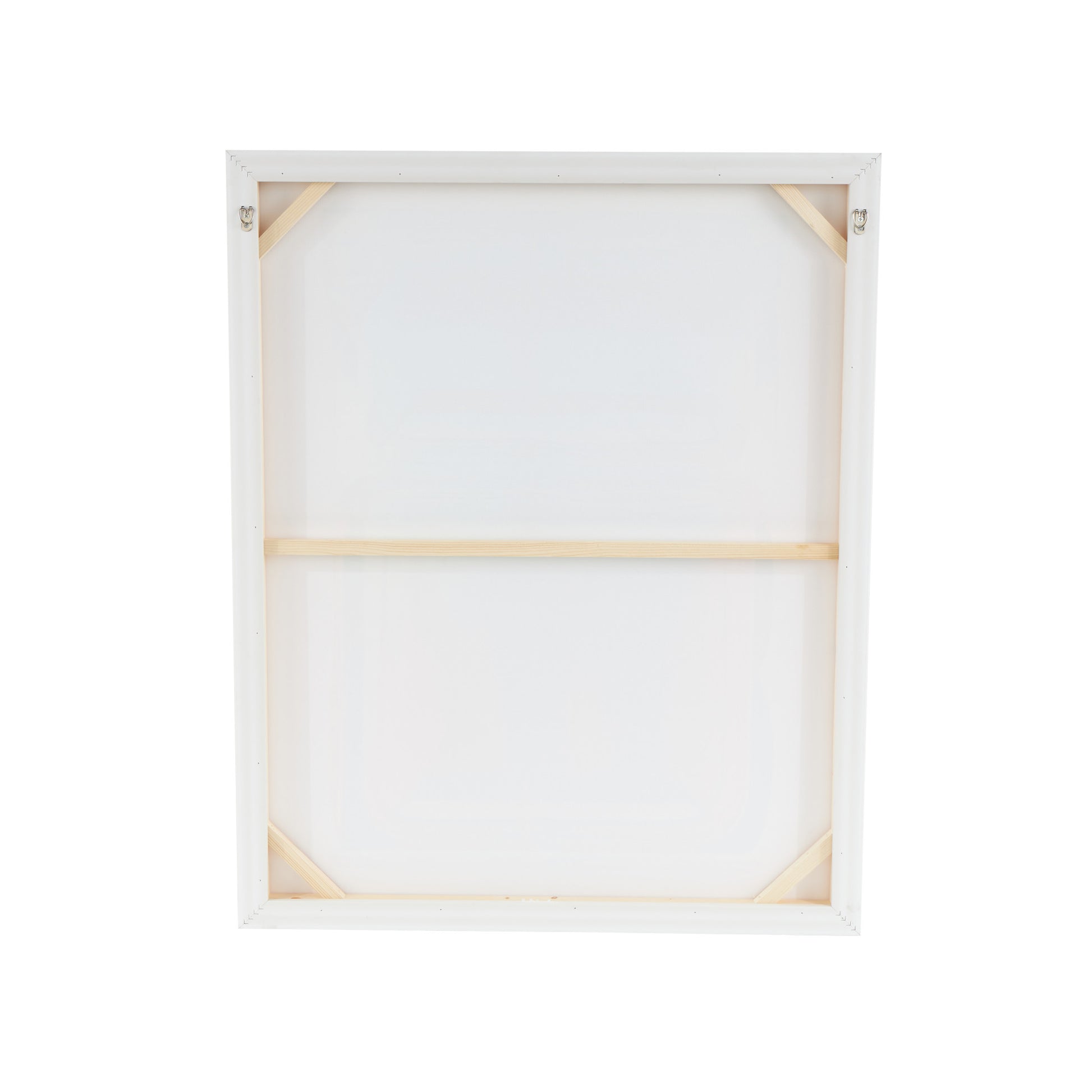 Abstract Multi Colored Canvas Cube Living Room Framed Wall Art with White Frame