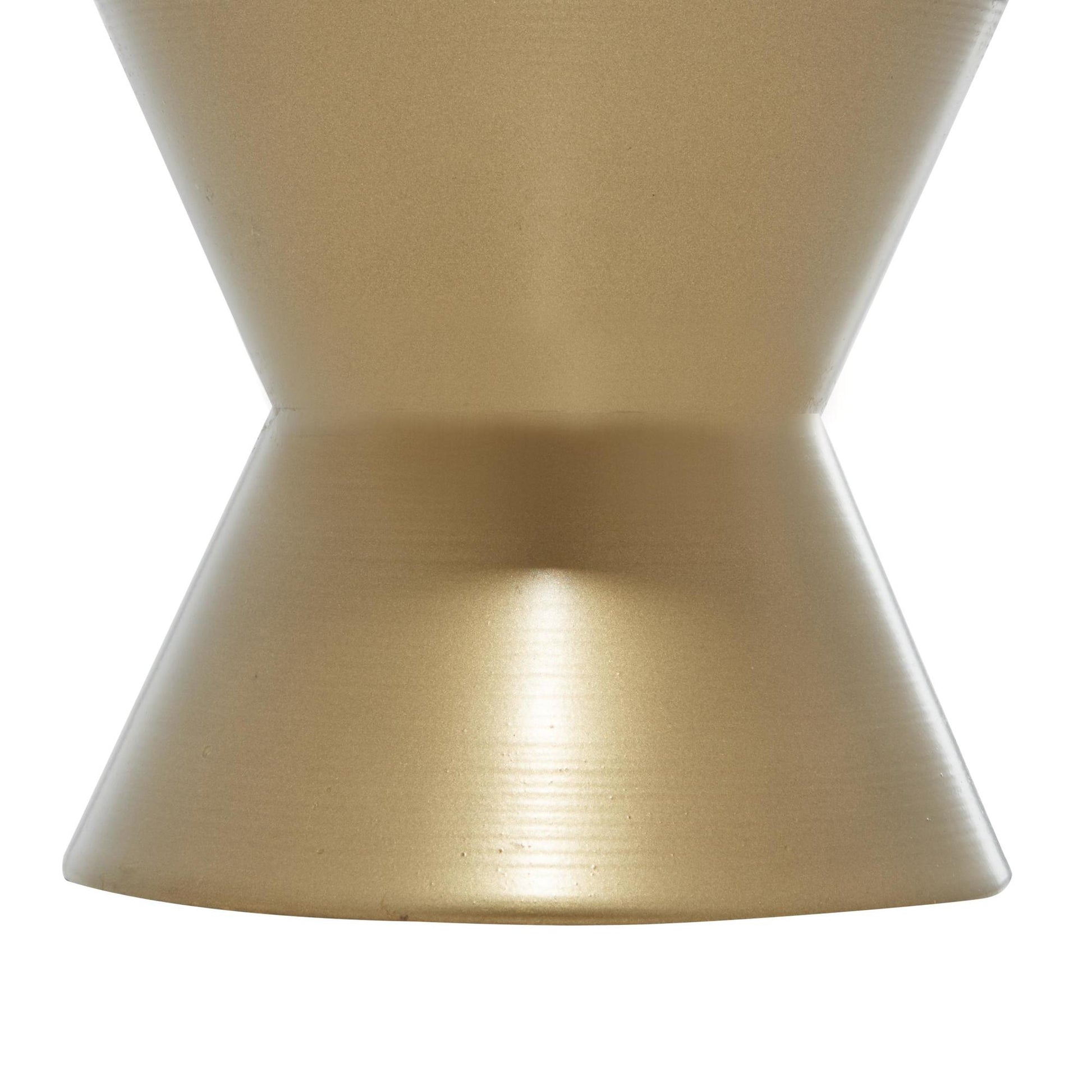 White Marble Decorative Cake Stand with Gold Base