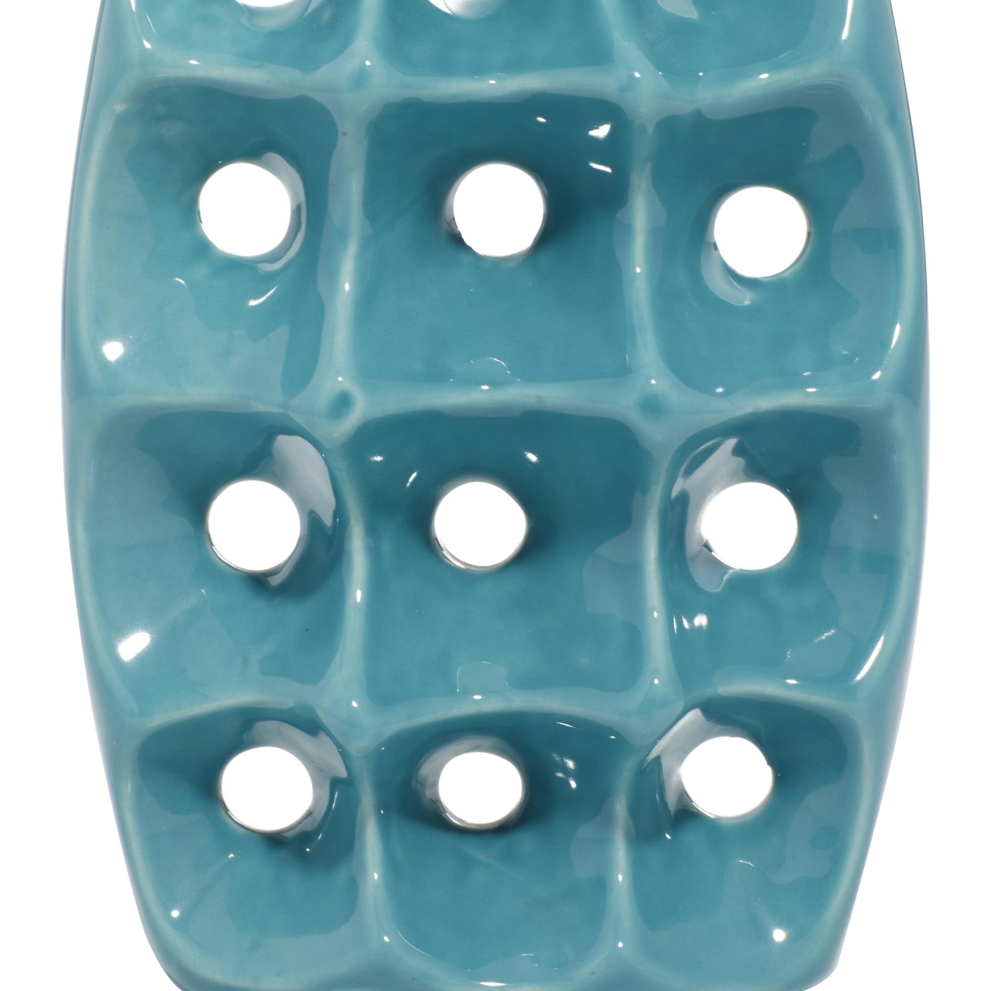 Set of 3 Ceramic Decorative Vase with Varying Patterns