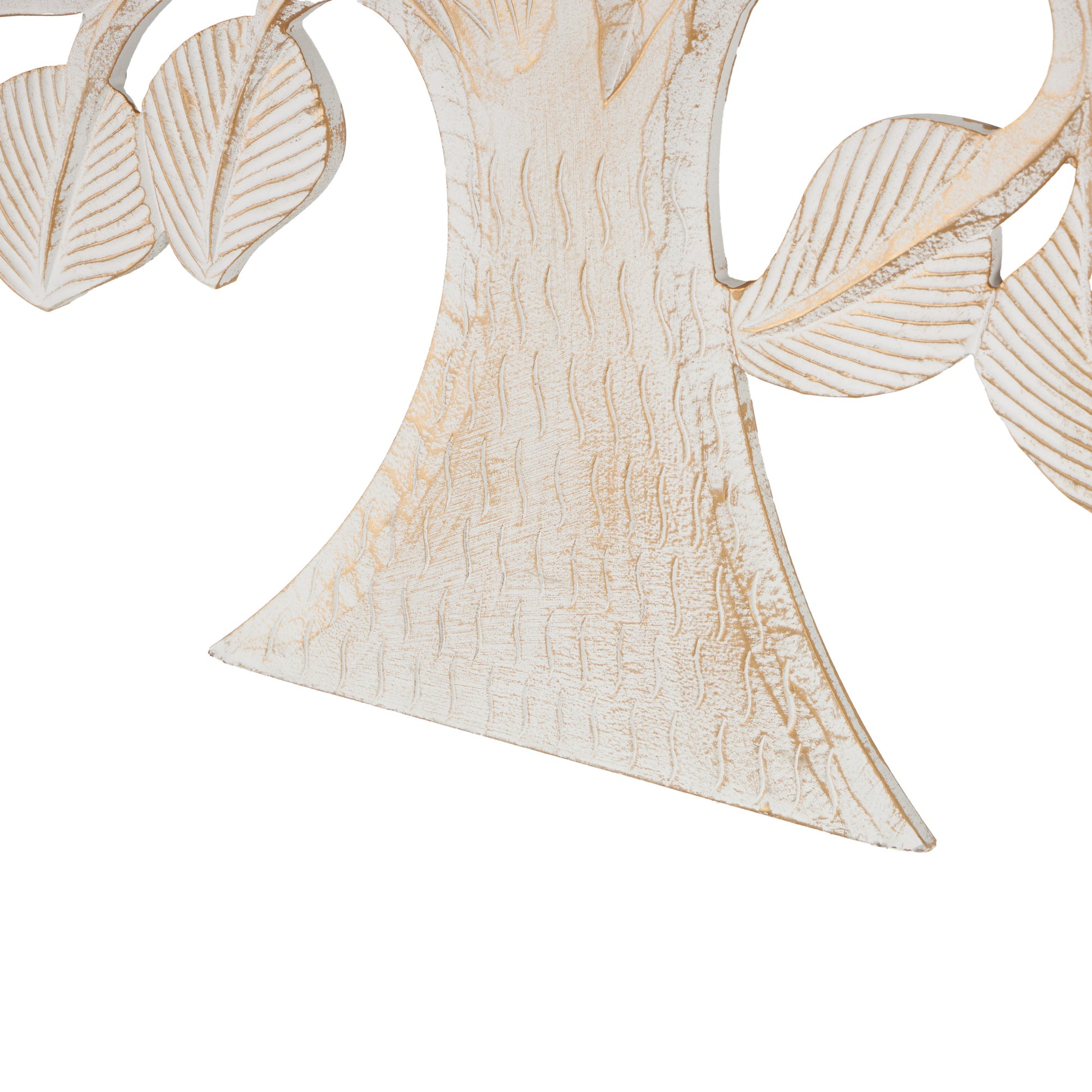 Tree Brass Wooden Handmade Large Carved Home Wall Decor