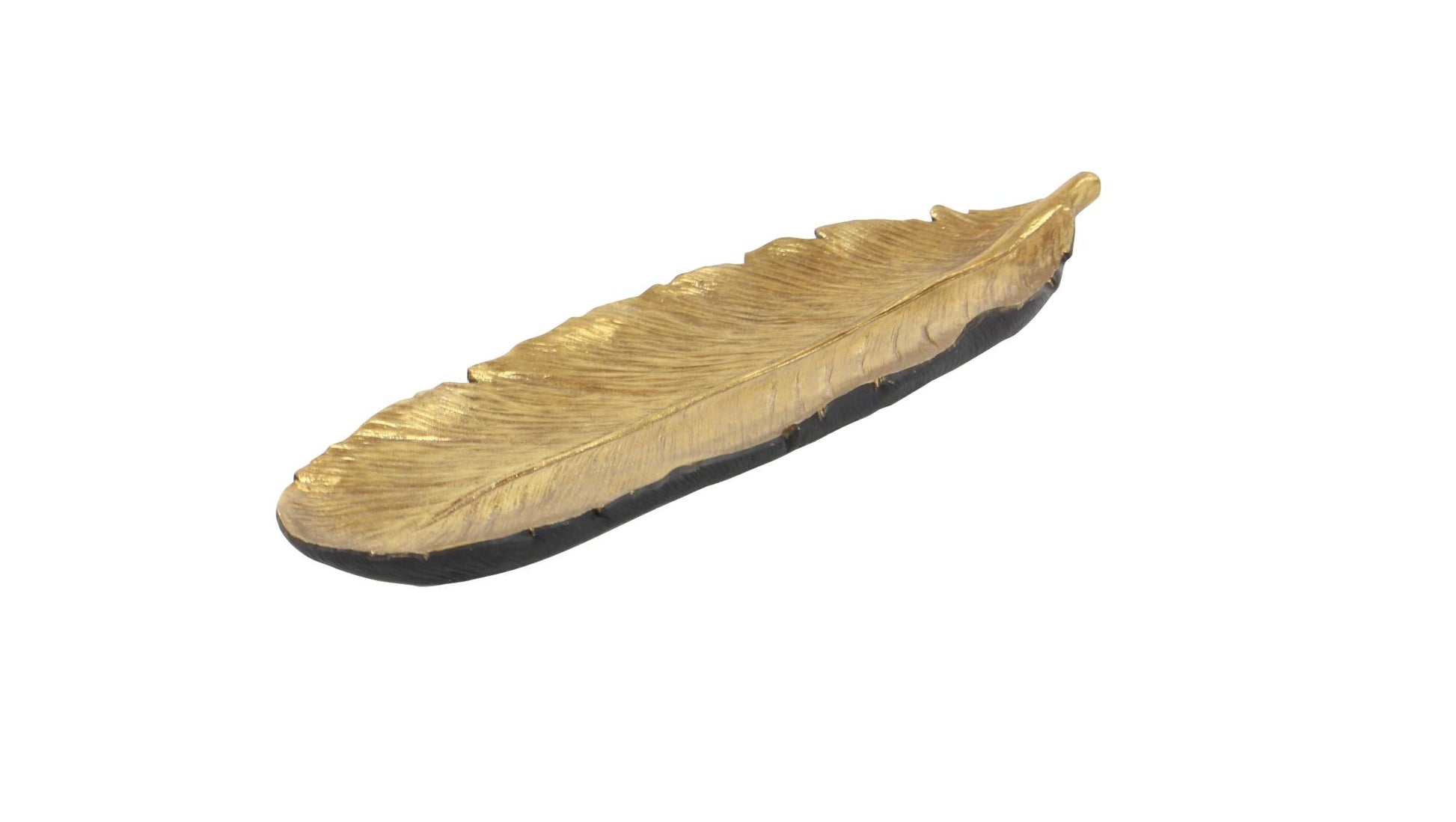 Bird Polystone Feather Large Decorative Bowl