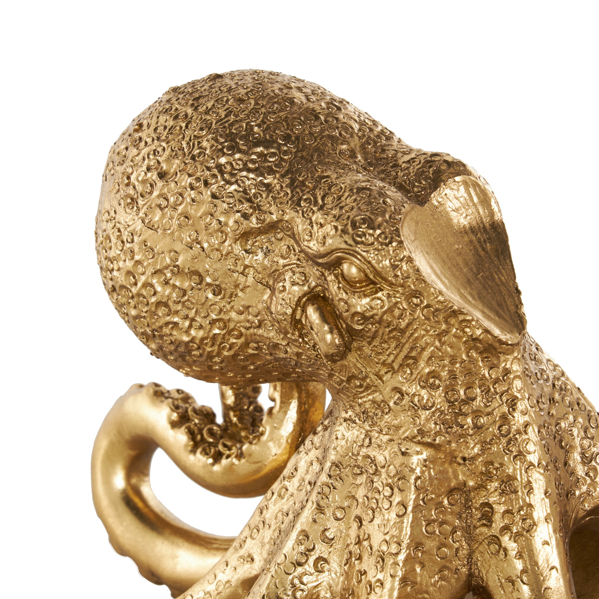 Octopus Gold Resin Single Bottle Kitchen Wine Holder