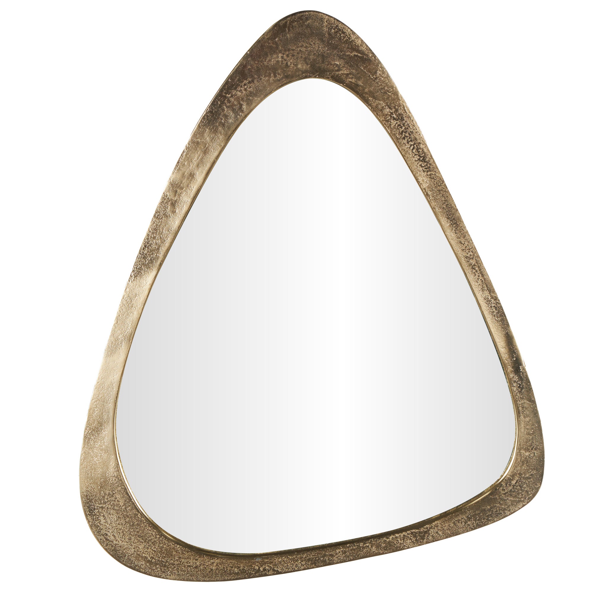 Brass Aluminum Metal Room Wall Mirror