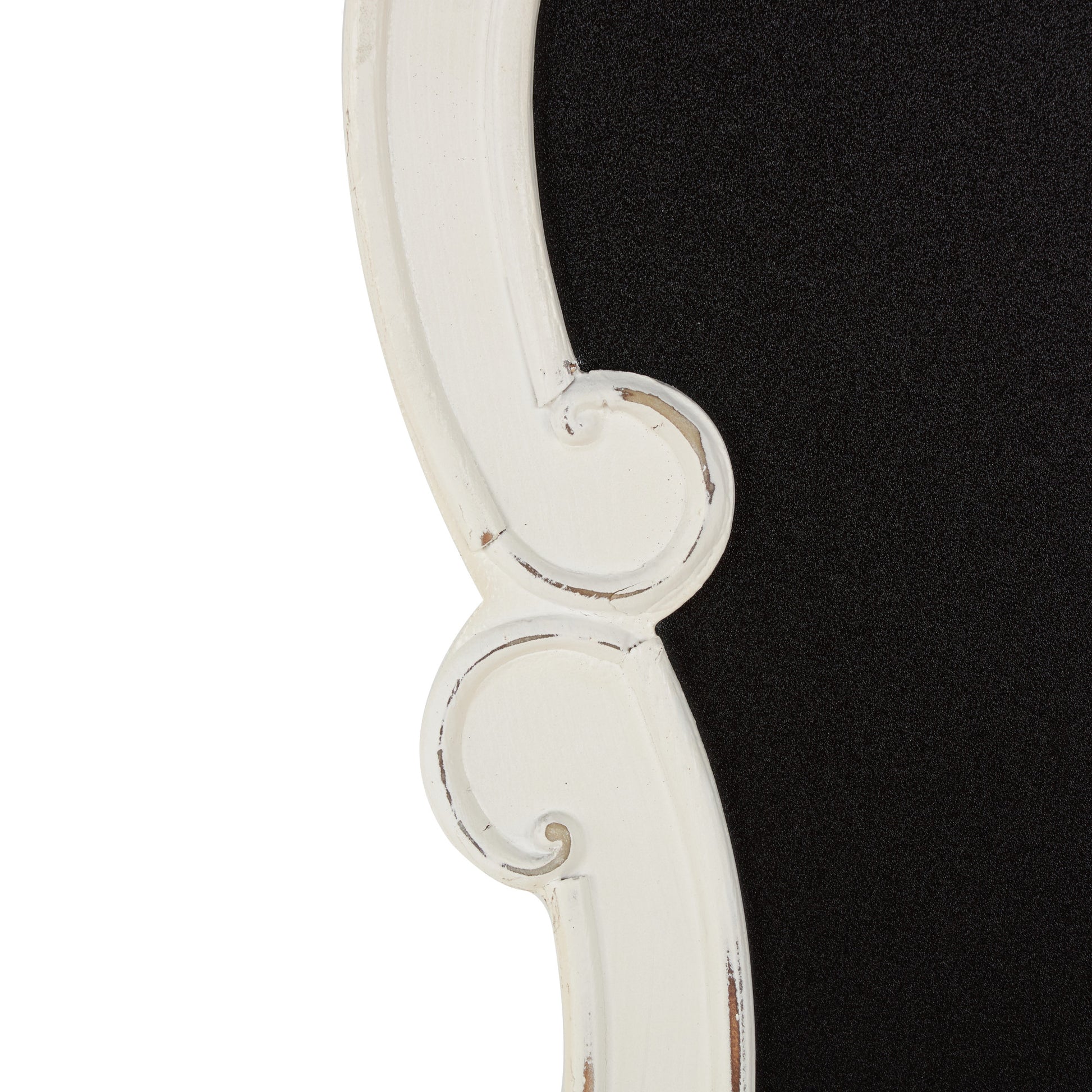 Sign White Wood Arched Scrolled Chalkboard Home Wall Decor