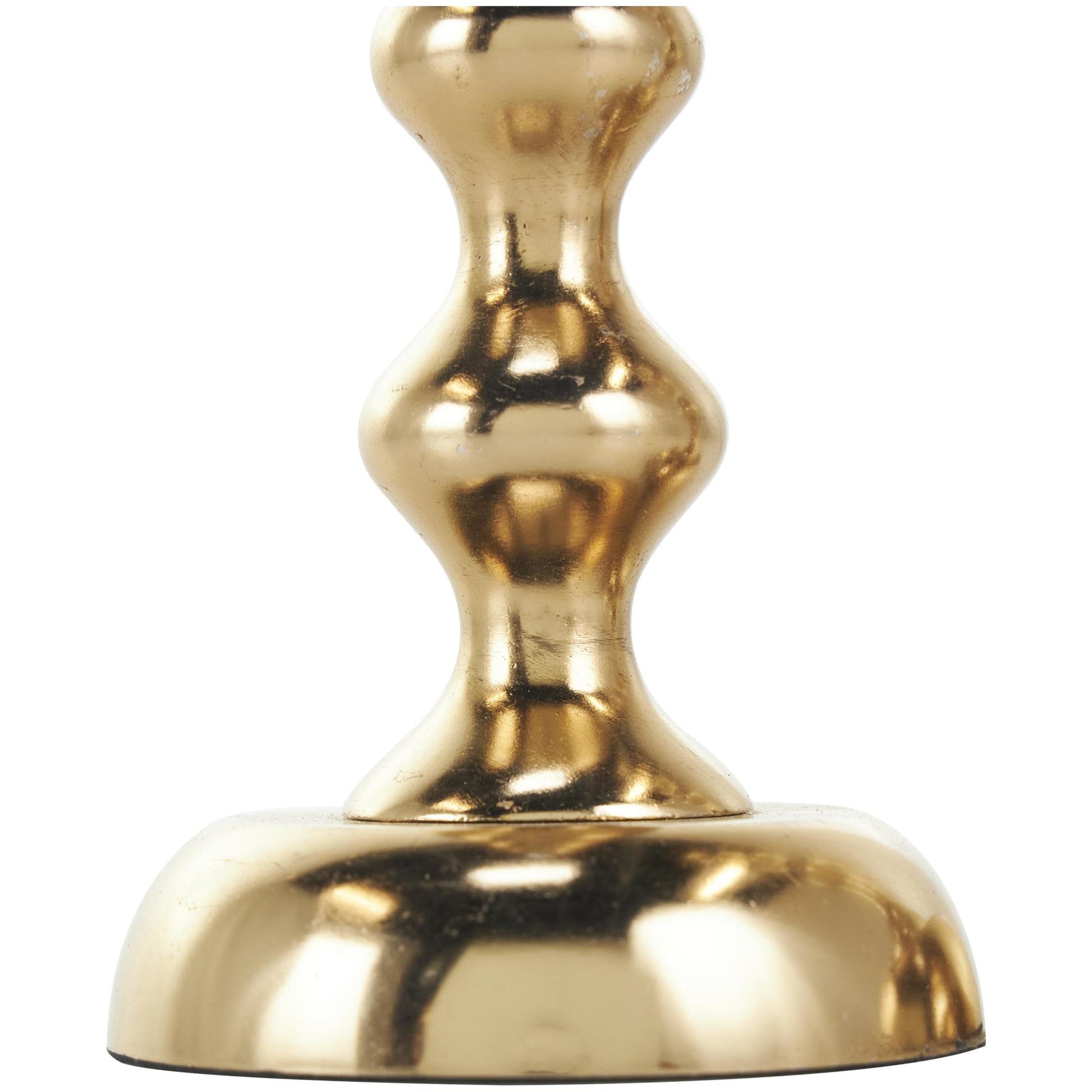 Set of 2 Aluminum Metal Decorative Candle Holder