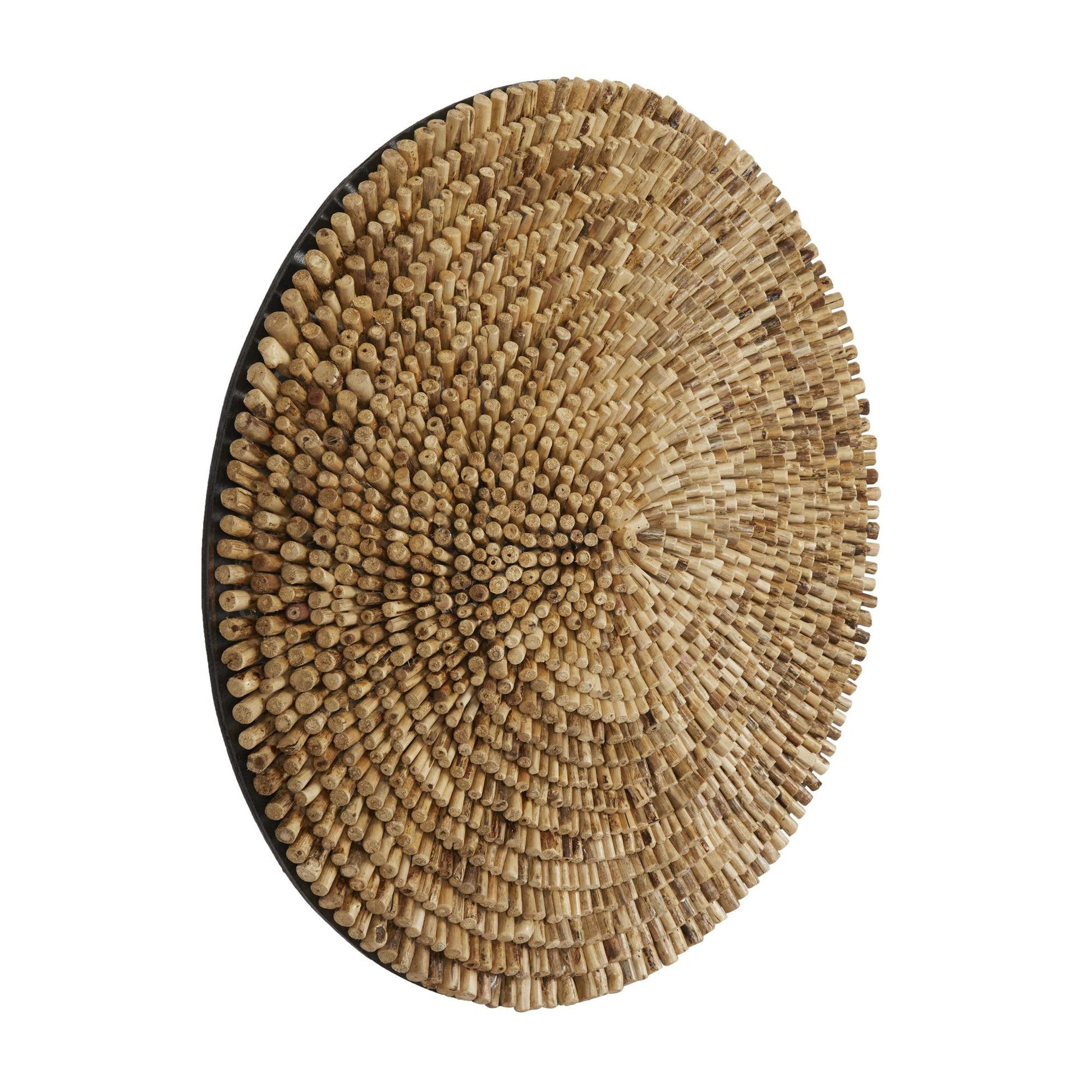 Starburst Brown Driftwood Handmade Layered Stick Home Wall Decor