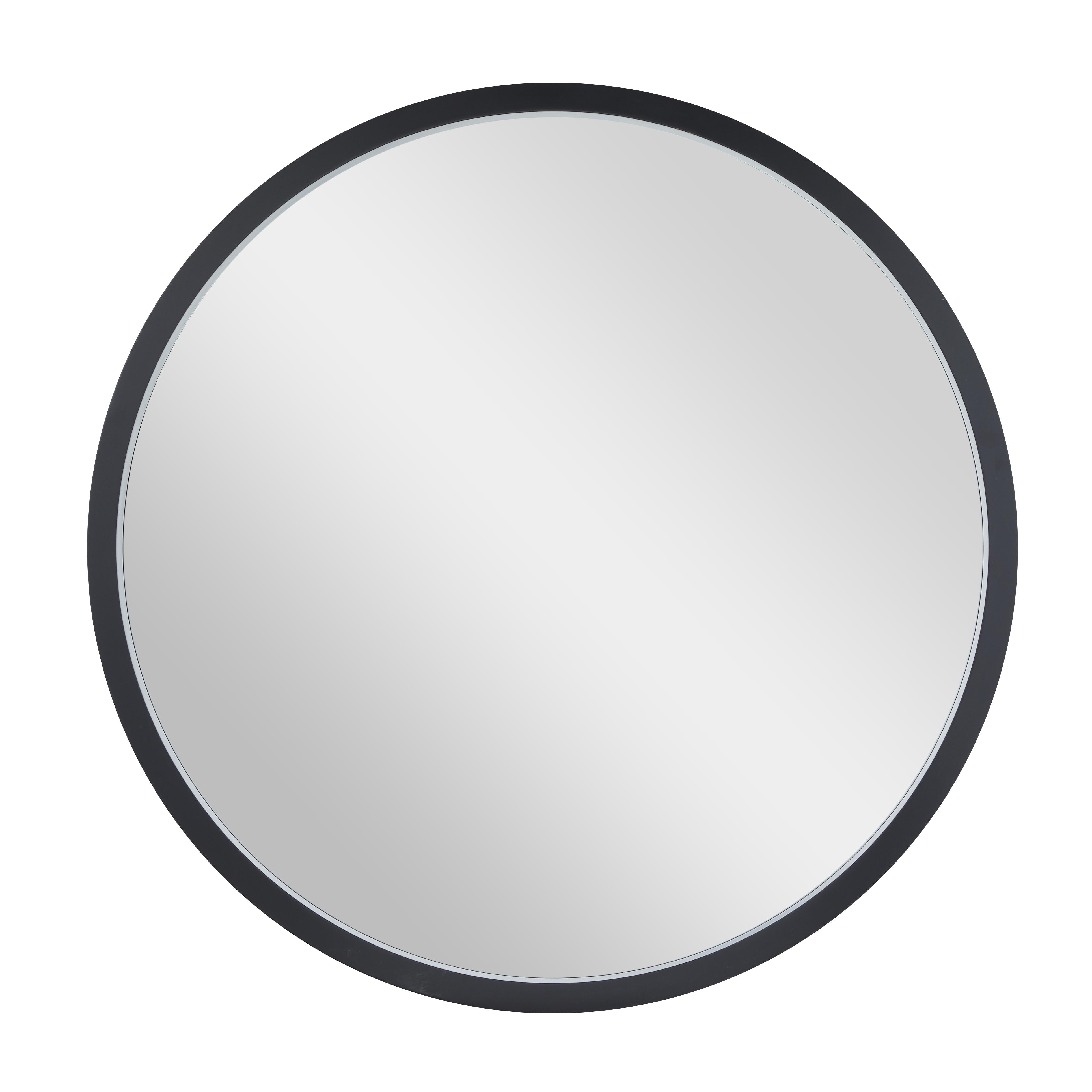 Wooden Room Wall Mirror with Thin Frame