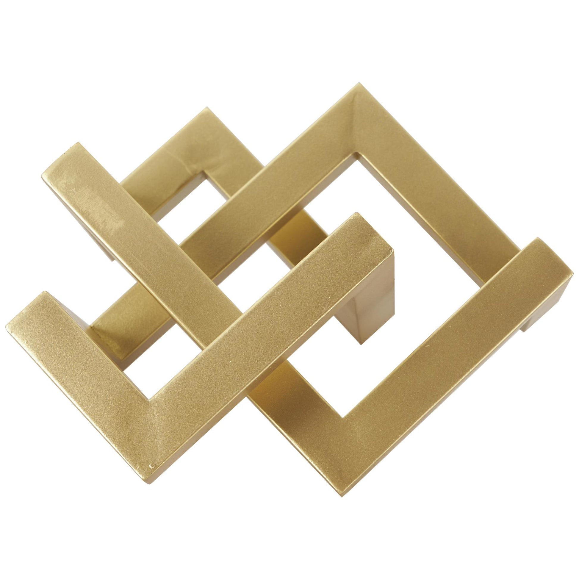 Geometric Metal Abstract Shaped Decorative Sculpture