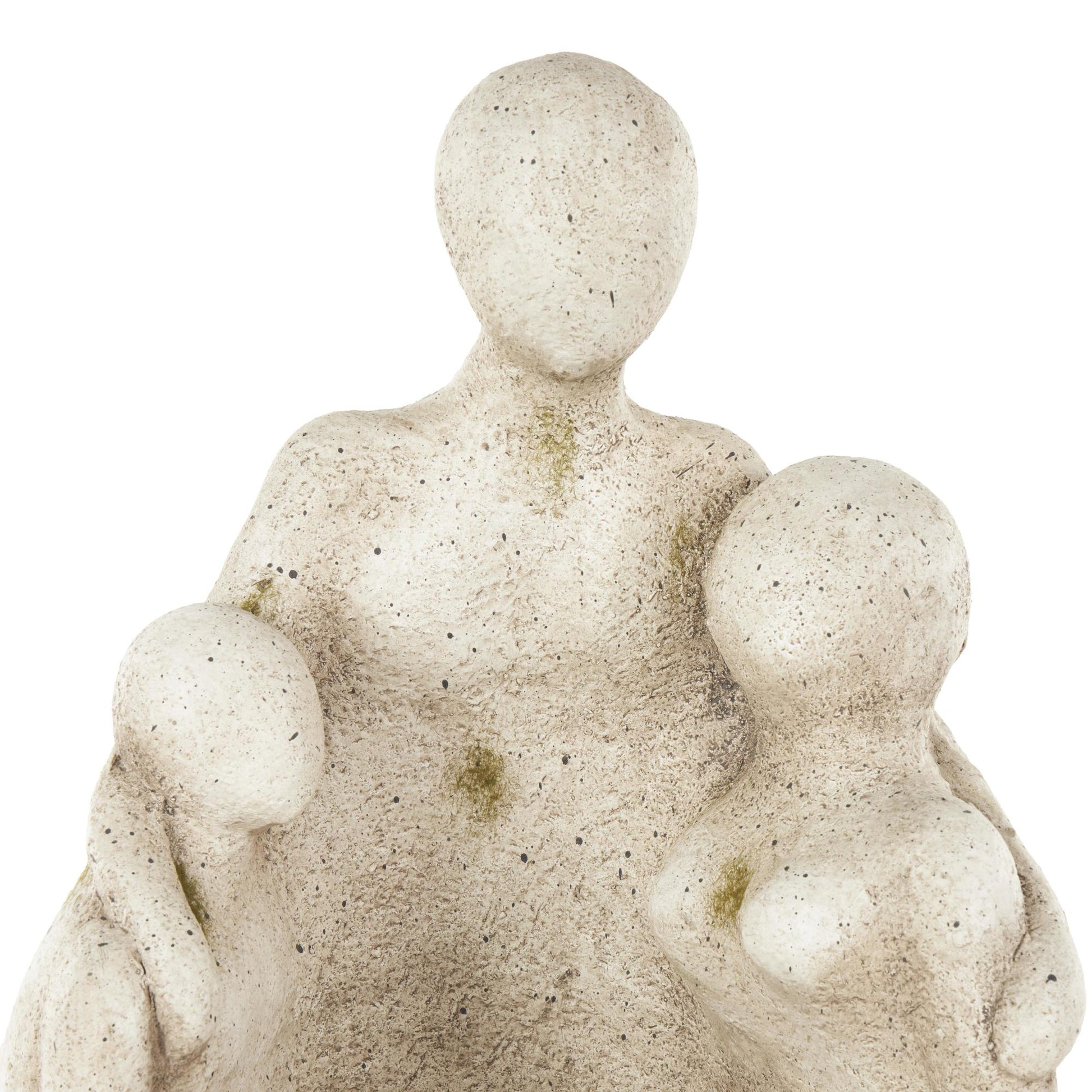 Family Cream Magnesium Oxide Sitting Indoor Outdoor Planter