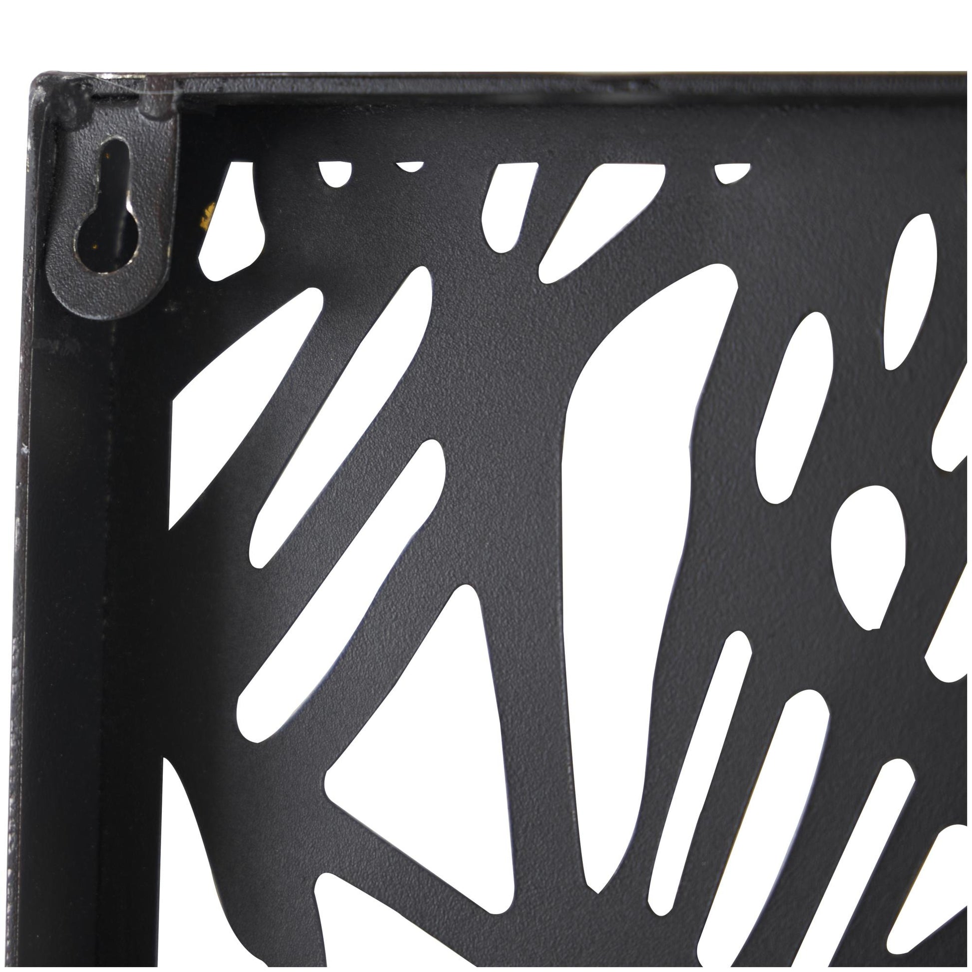 Tree Black Metal Home Wall Decor