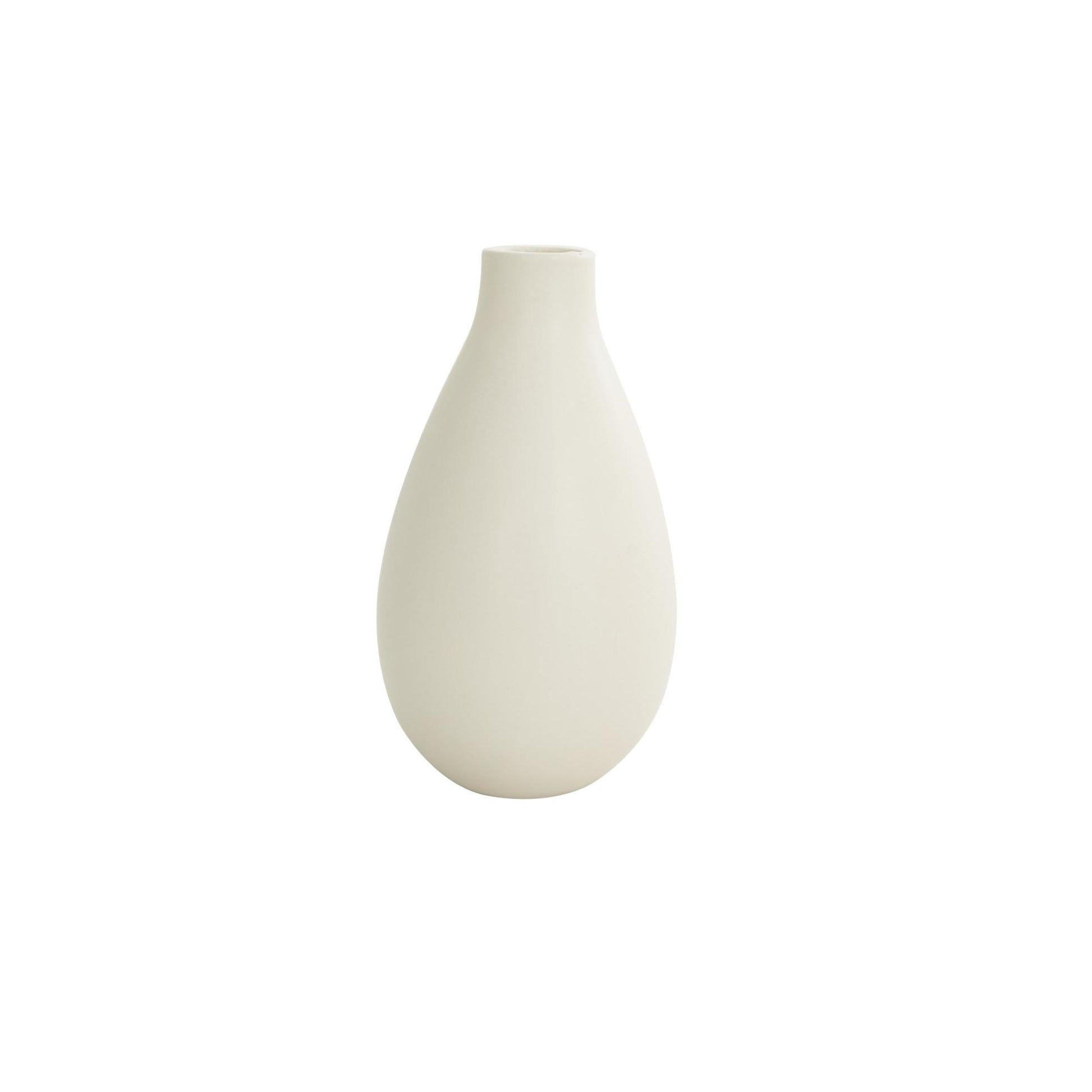 Cream Ceramic Decorative Vase