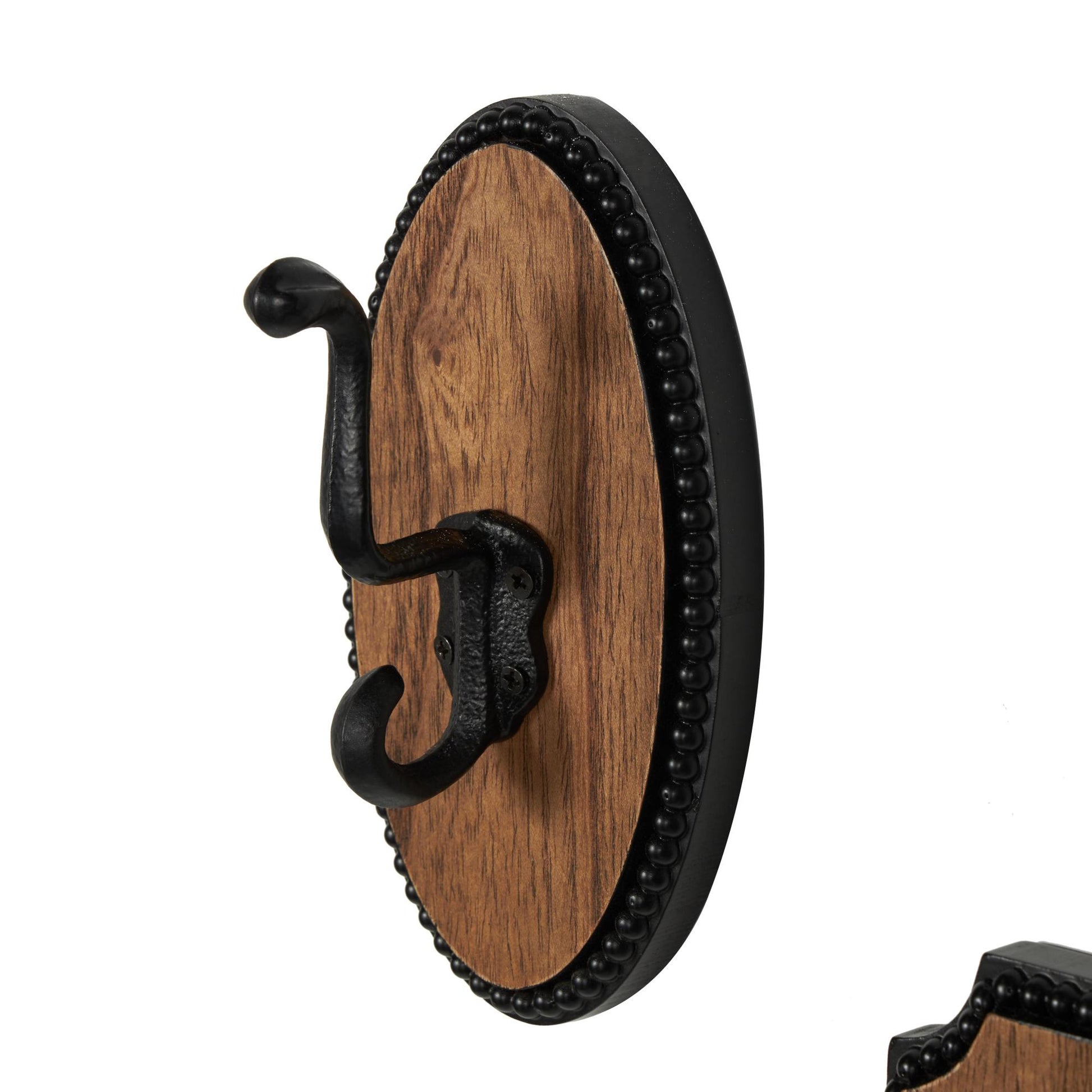 Brown Wooden Vintage Inspired Home Wall Hook
