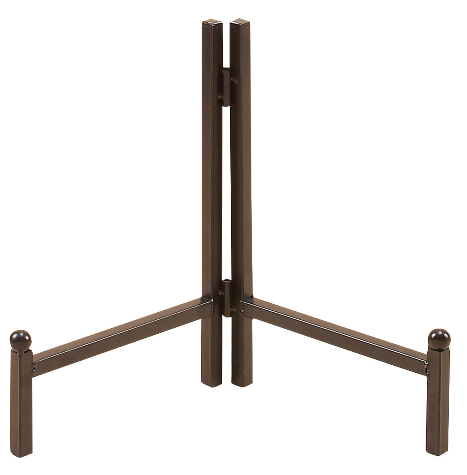 Black Metal Display Easel with Foldable Stand