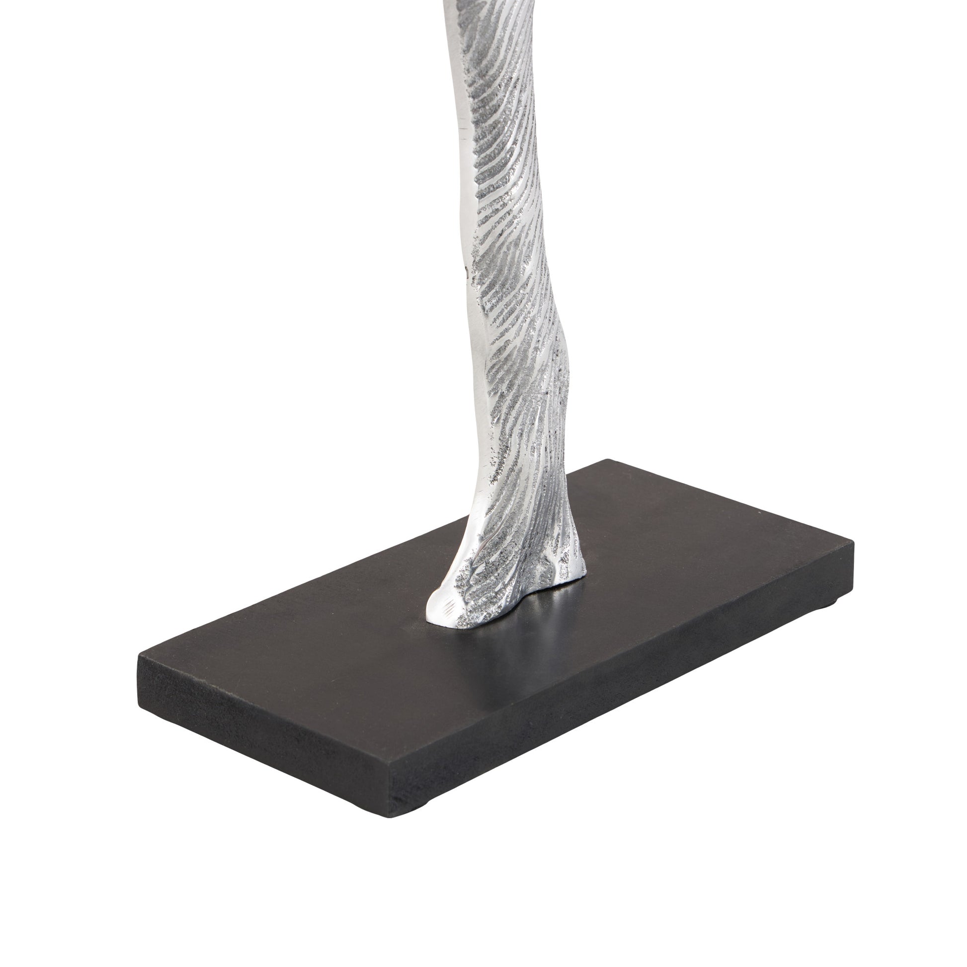 Tree Silver Aluminum Metal Decorative Sculpture