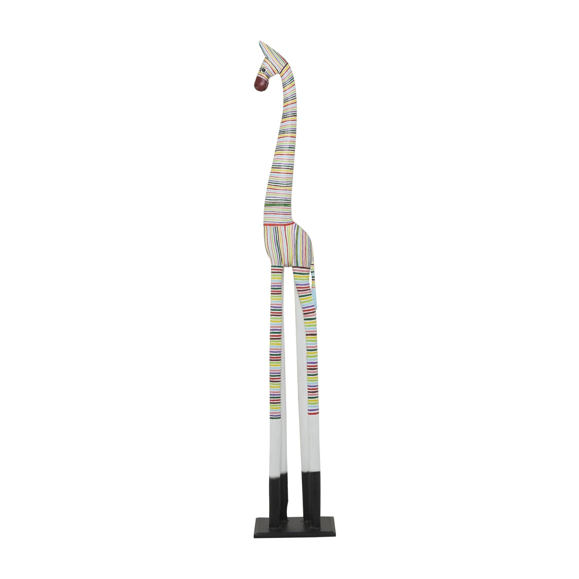 Giraffe Wood Handmade Decorative Sculpture