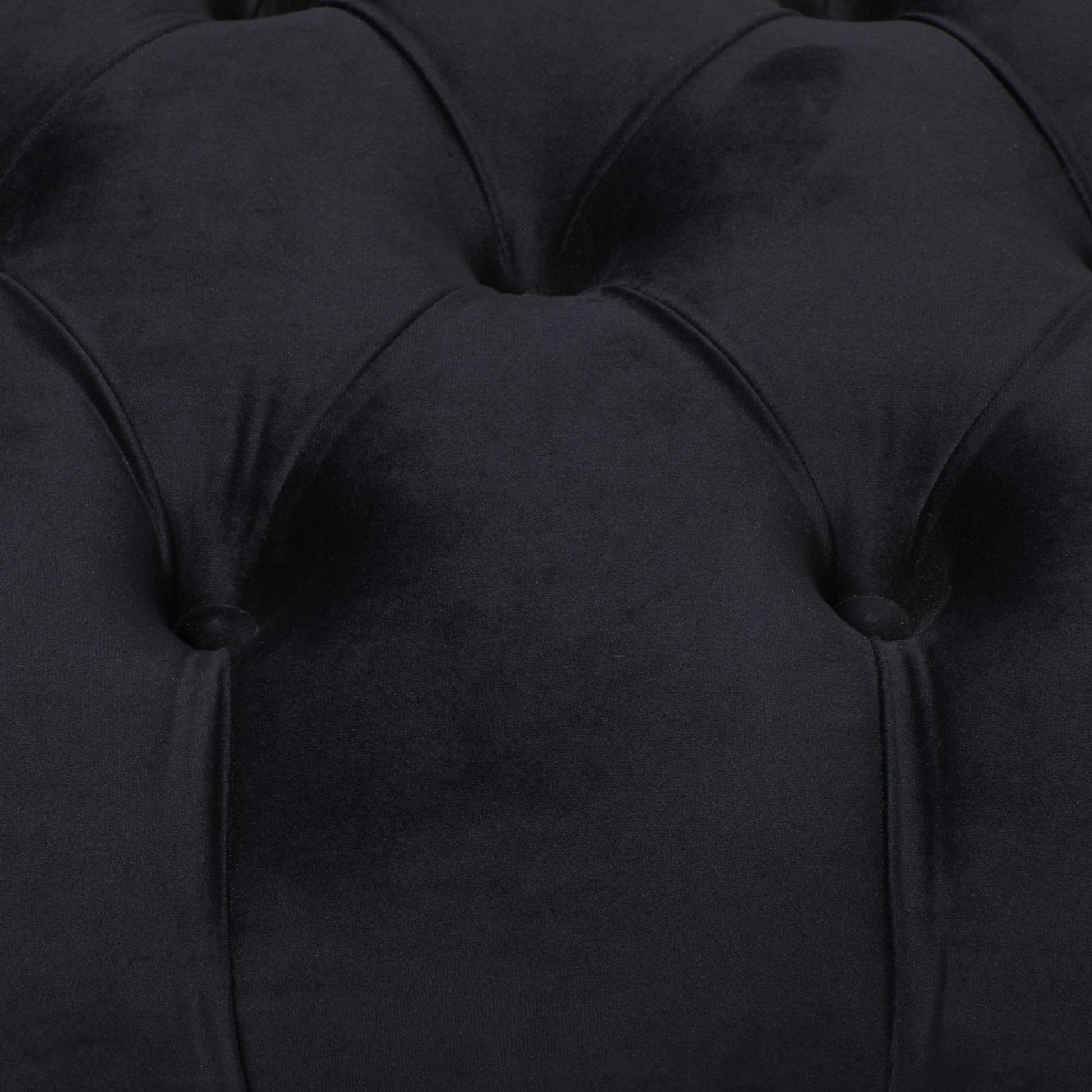 Velvet Home Bench with Gold Legs
