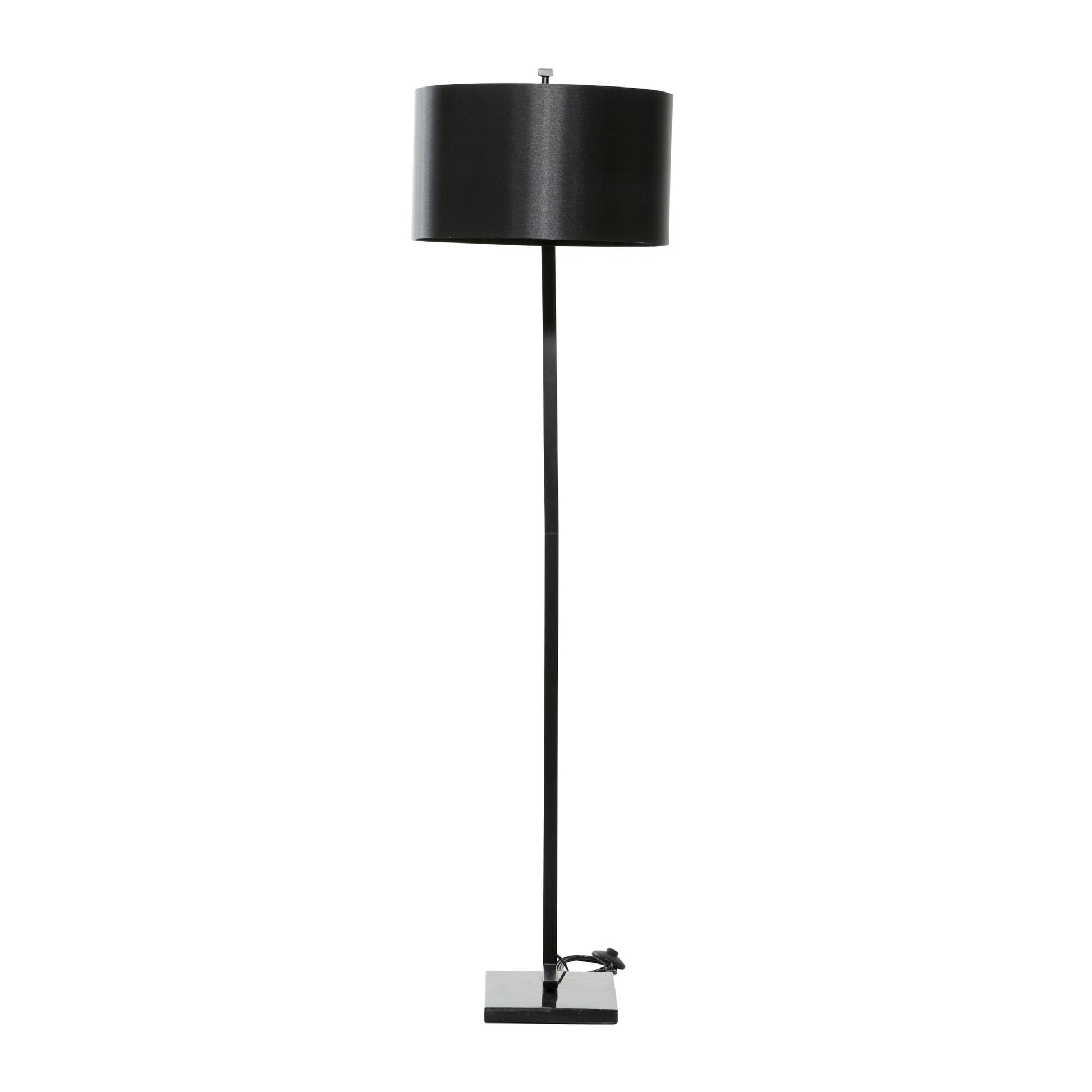 Black Metal Room Floor Lamp