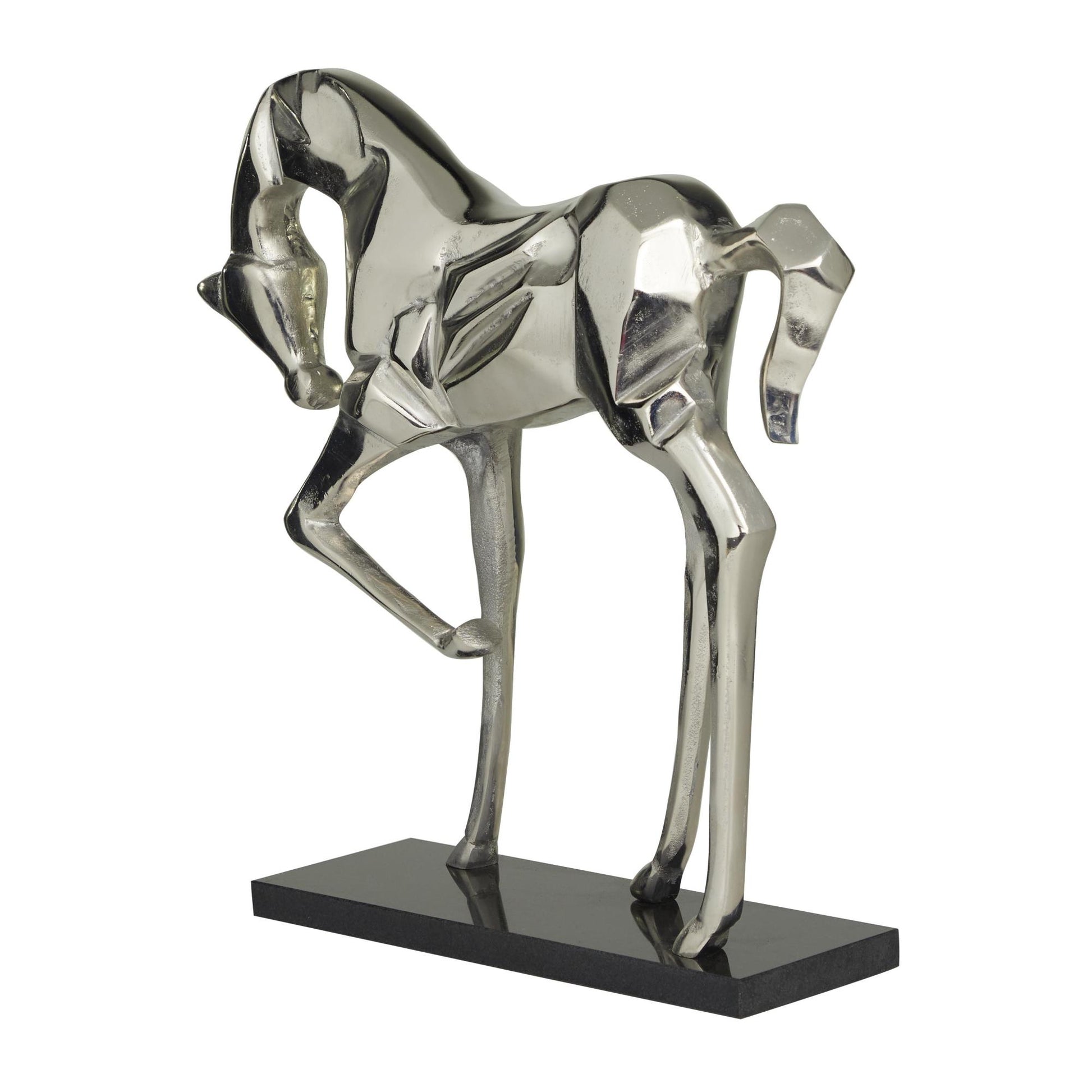 Horse Aluminum Metal Decorative Sculpture
