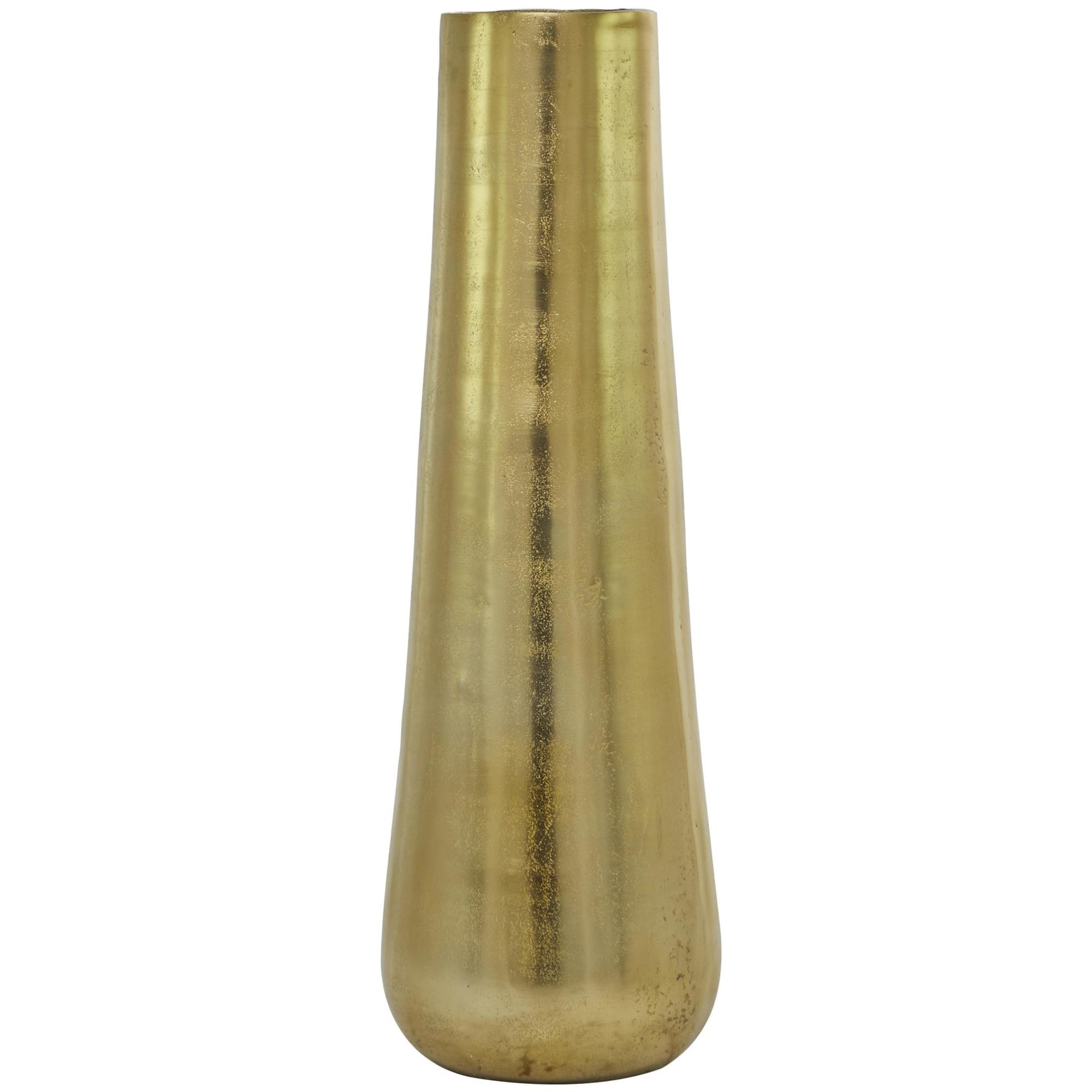 Aluminum Metal Decorative Vase