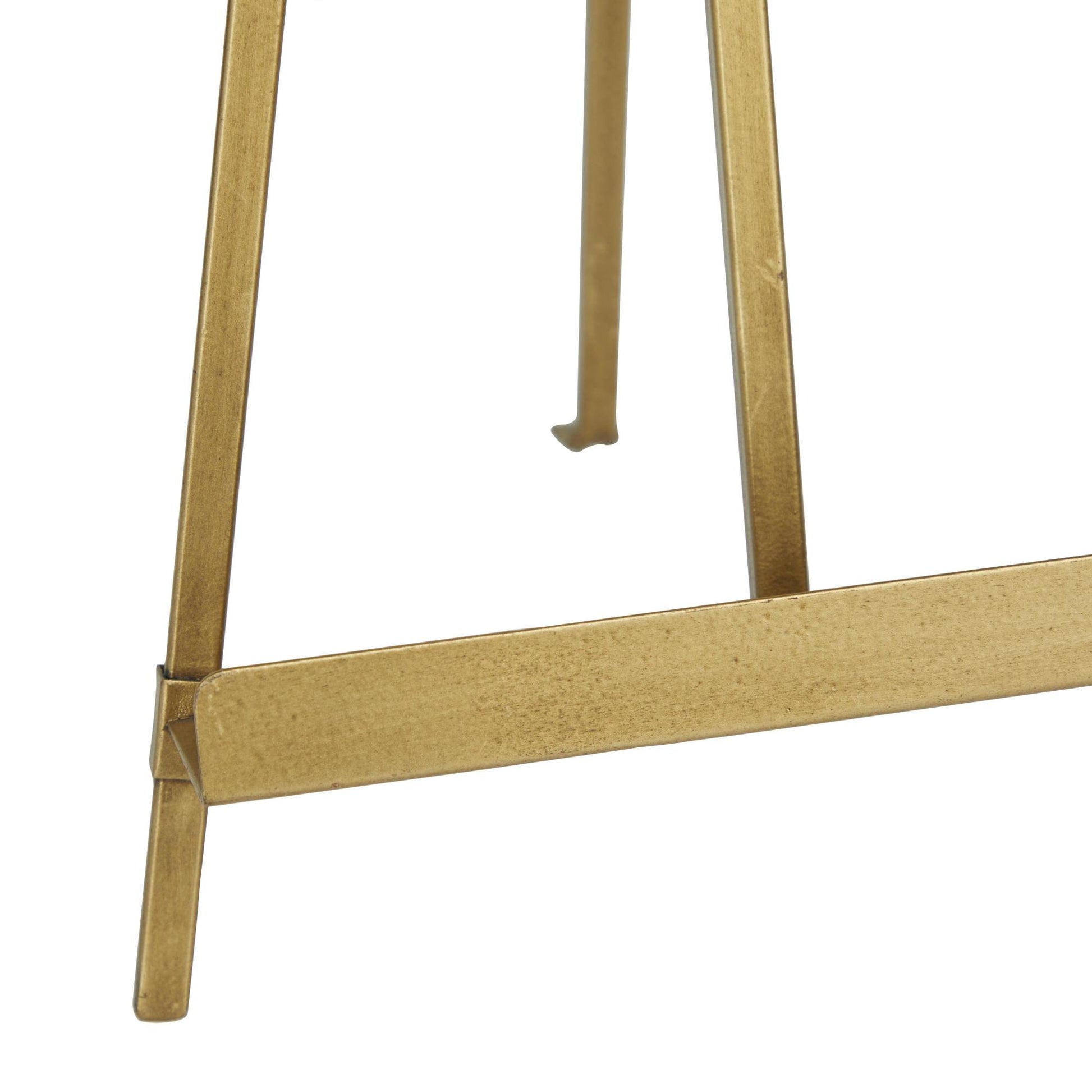 Set of 2 Metal Display Easel with Foldable Stand