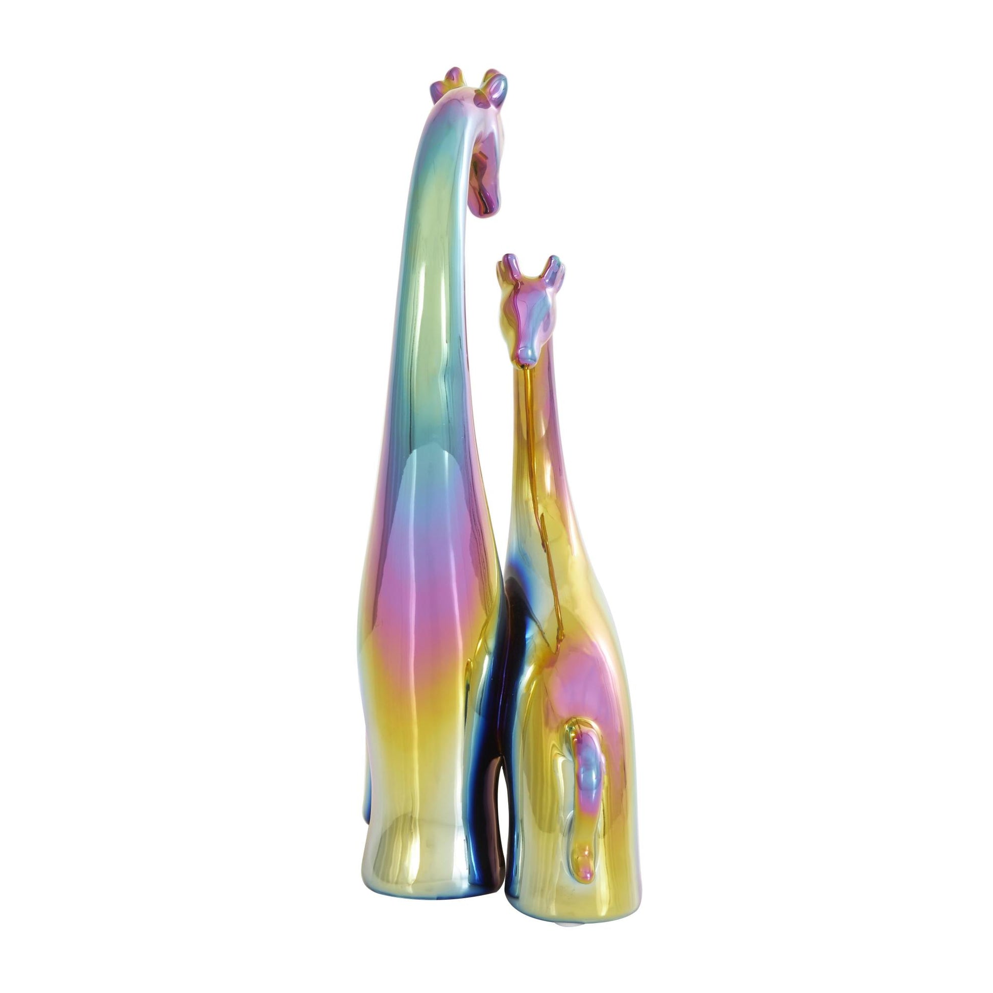 Giraffe Ceramic Decorative Sculpture