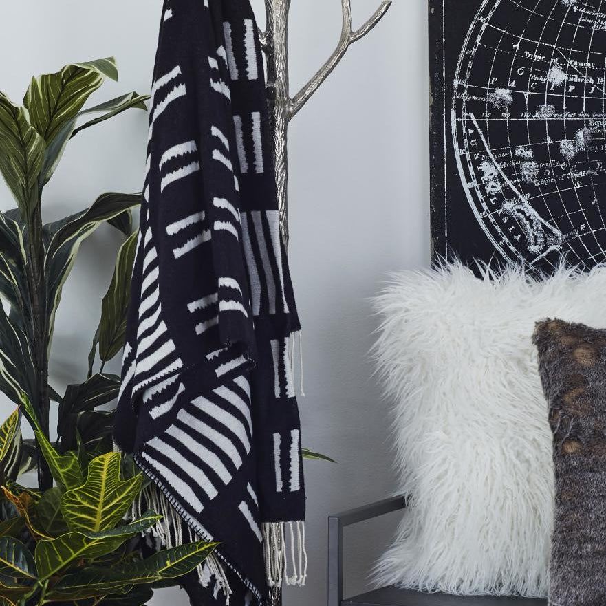 Tree Silver Aluminum Metal Branch 6 Hook Freestanding Coat Rack