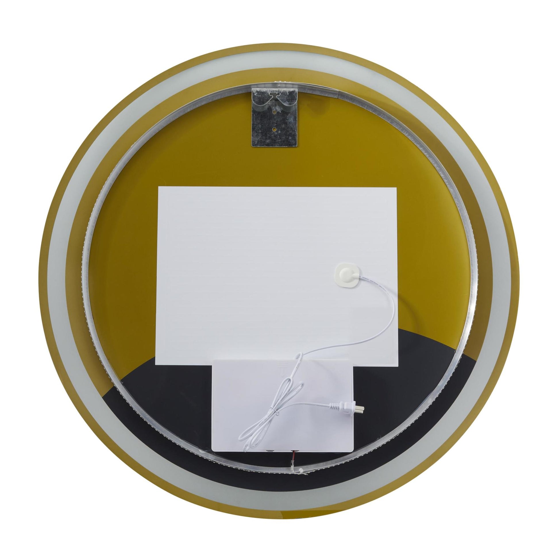 Silver Glass Room Anti Fog Mirror with LED Light