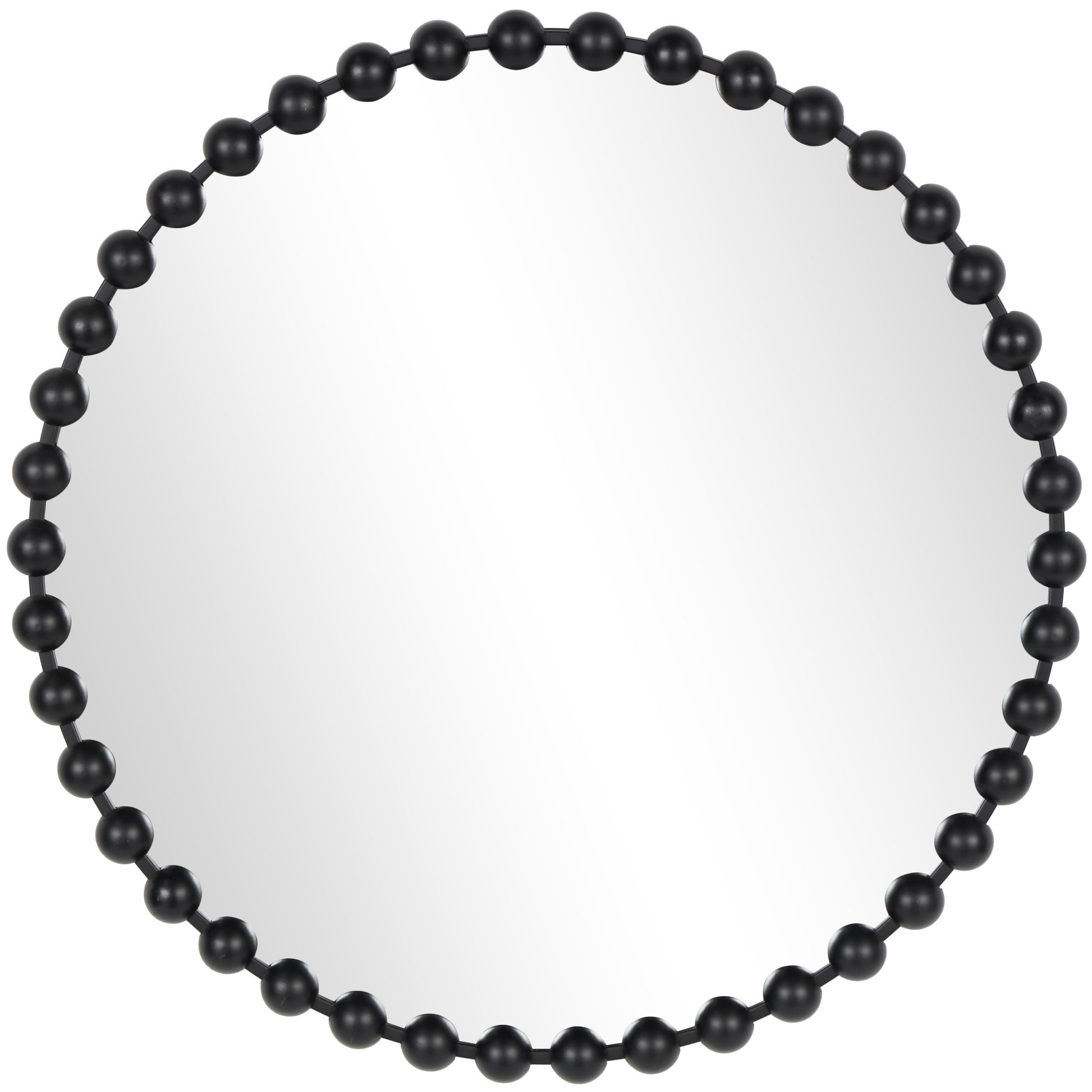 CosmoLiving by Cosmopolitan Metal Room Wall Mirror with Beaded Detailing