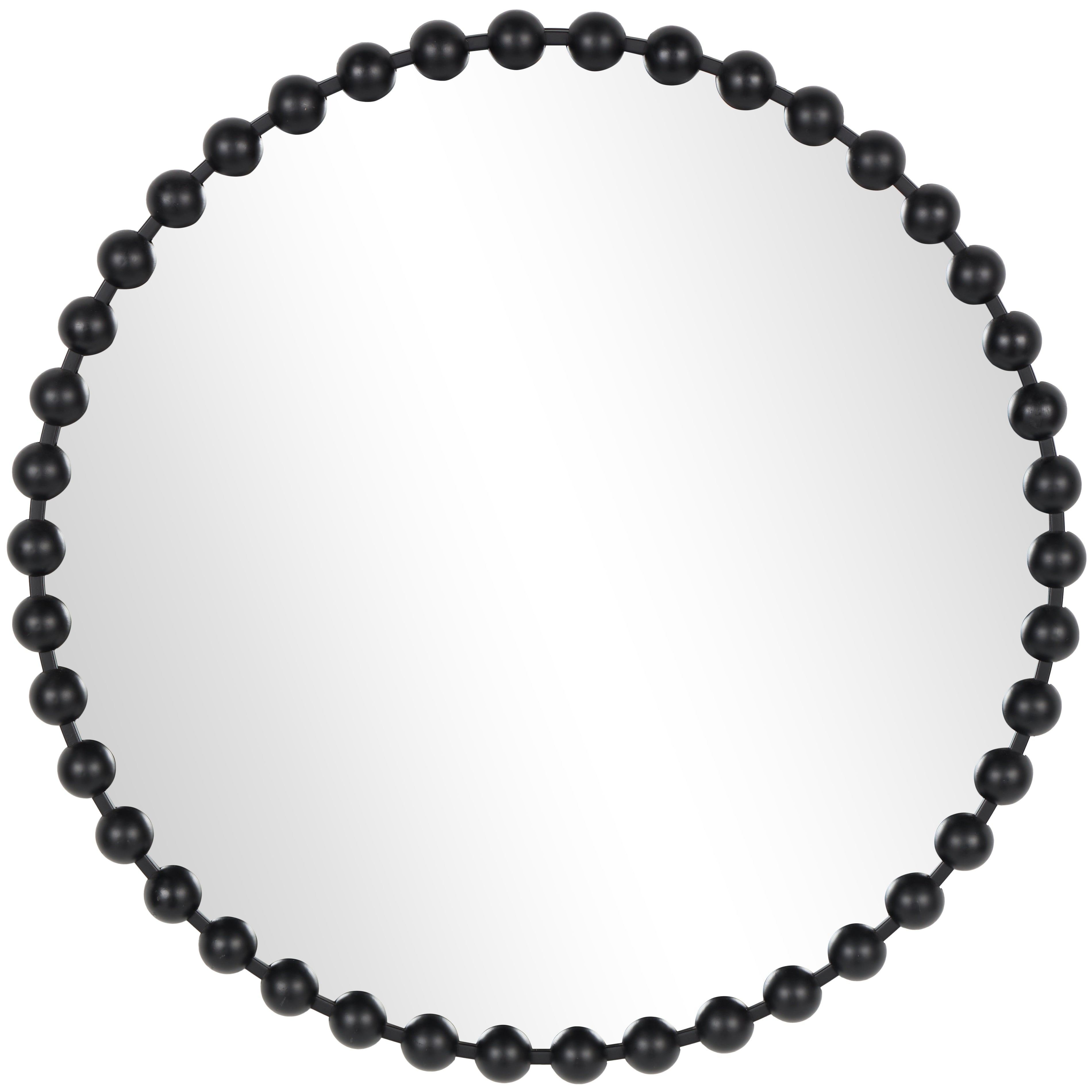 CosmoLiving by Cosmopolitan Metal Room Wall Mirror with Beaded Detailing