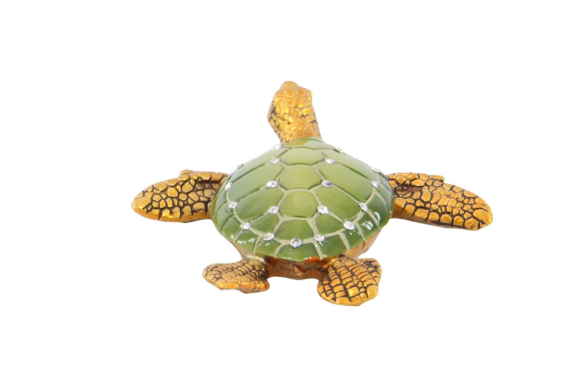 Set of 3 Turtle Brown Polystone Decorative Sculpture
