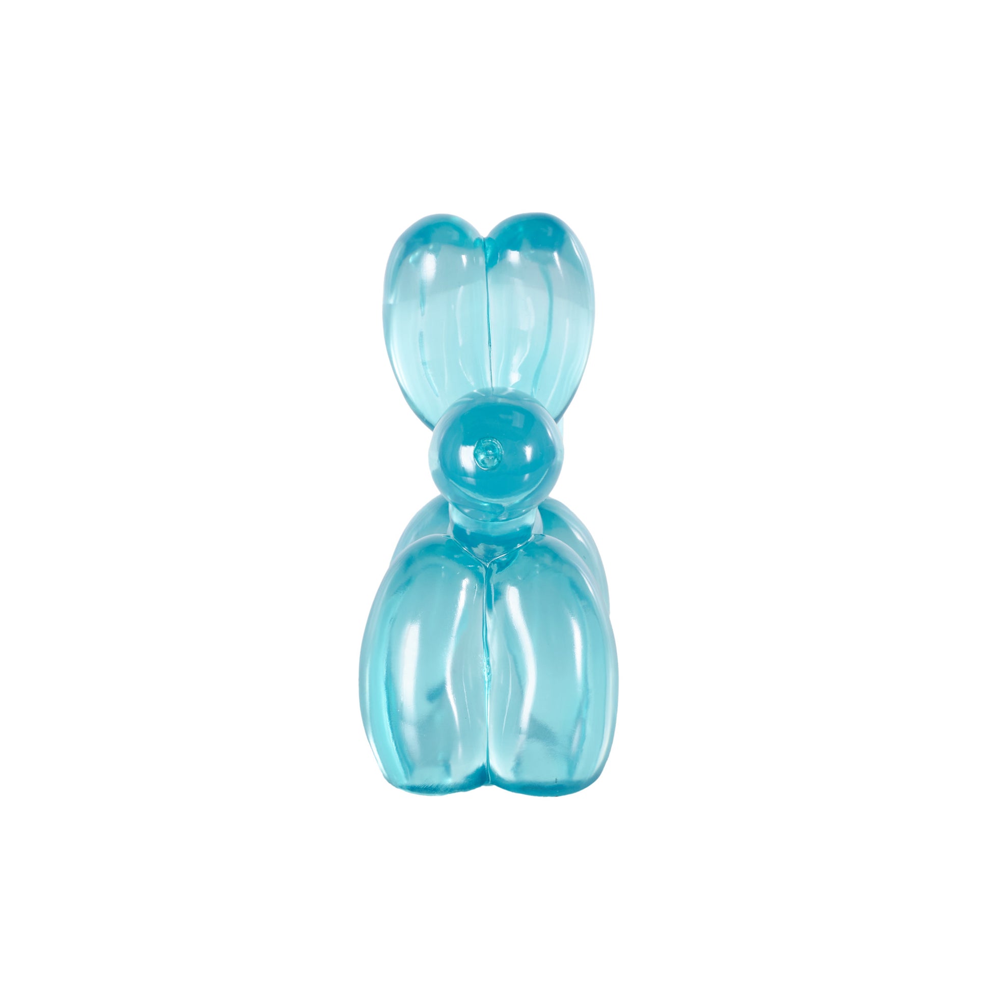 Dog Resin Tinted Balloon Decorative Sculpture