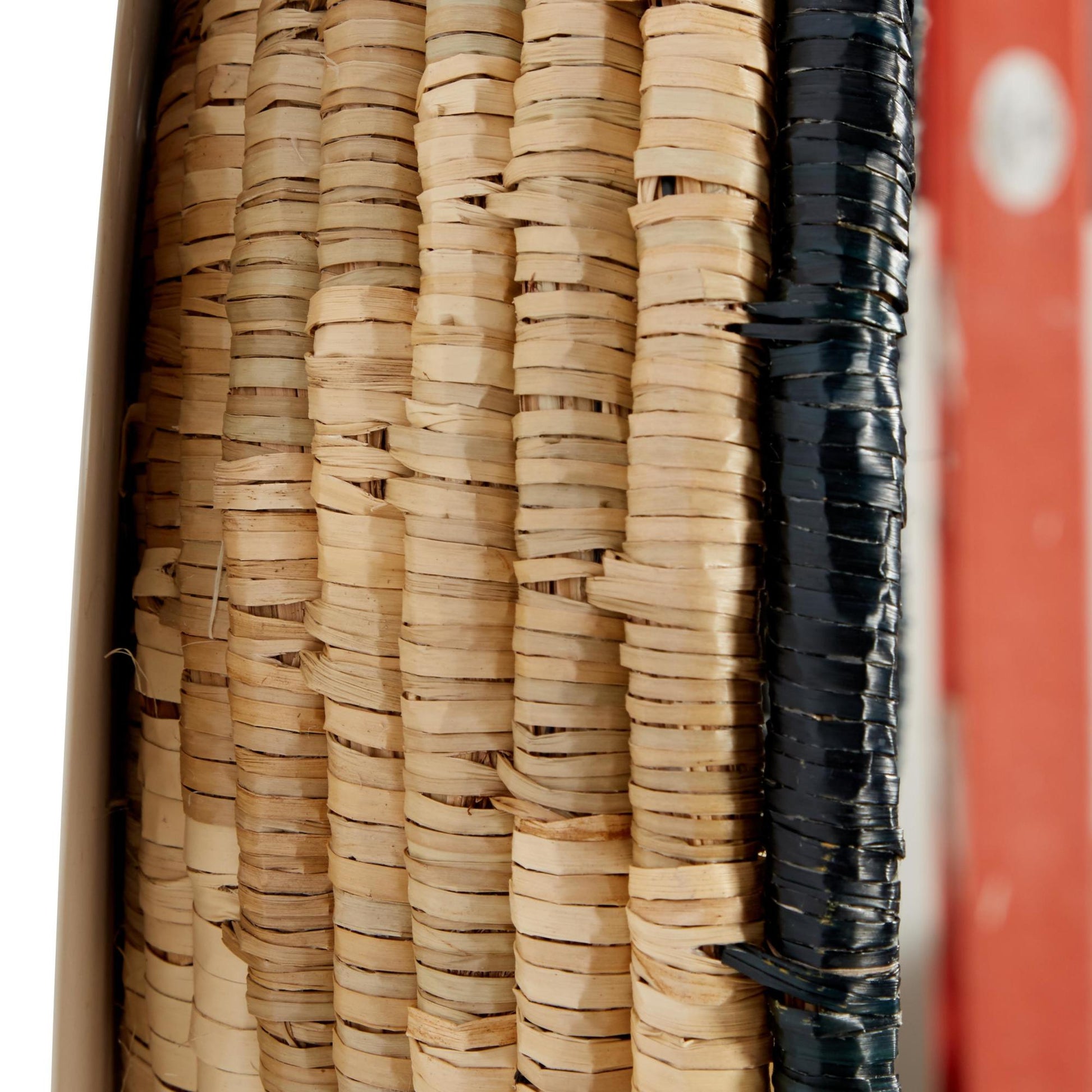 Set of 3 Plate Seagrass Handmade Spiral Basket Home Wall Decor Set of 3 20", 18", 15"H